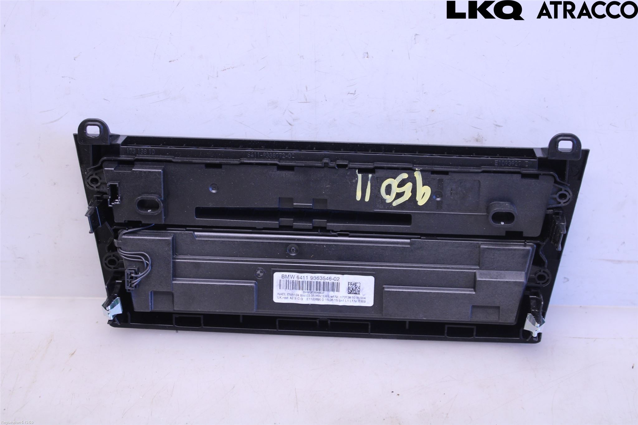 BMW 1 F20/F21 11-19 Varme Ac Betjening-Display