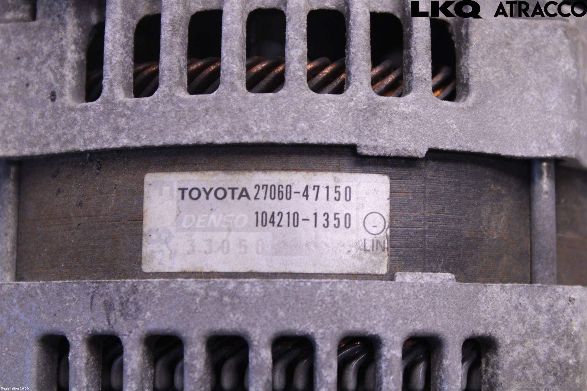 Toyota VERSO-S 11-16 Dynamo