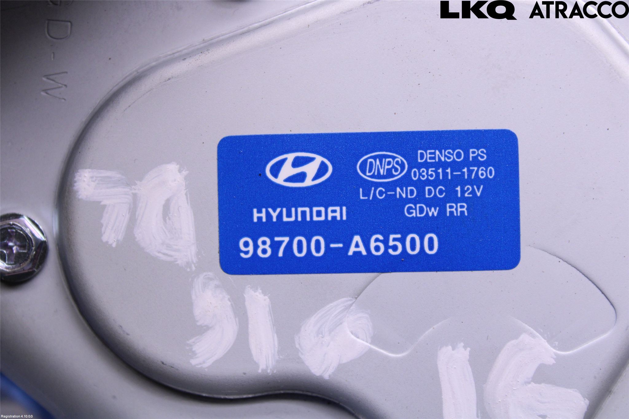 Hyundai i30 GD 13-17 Viskermotor Bakluke