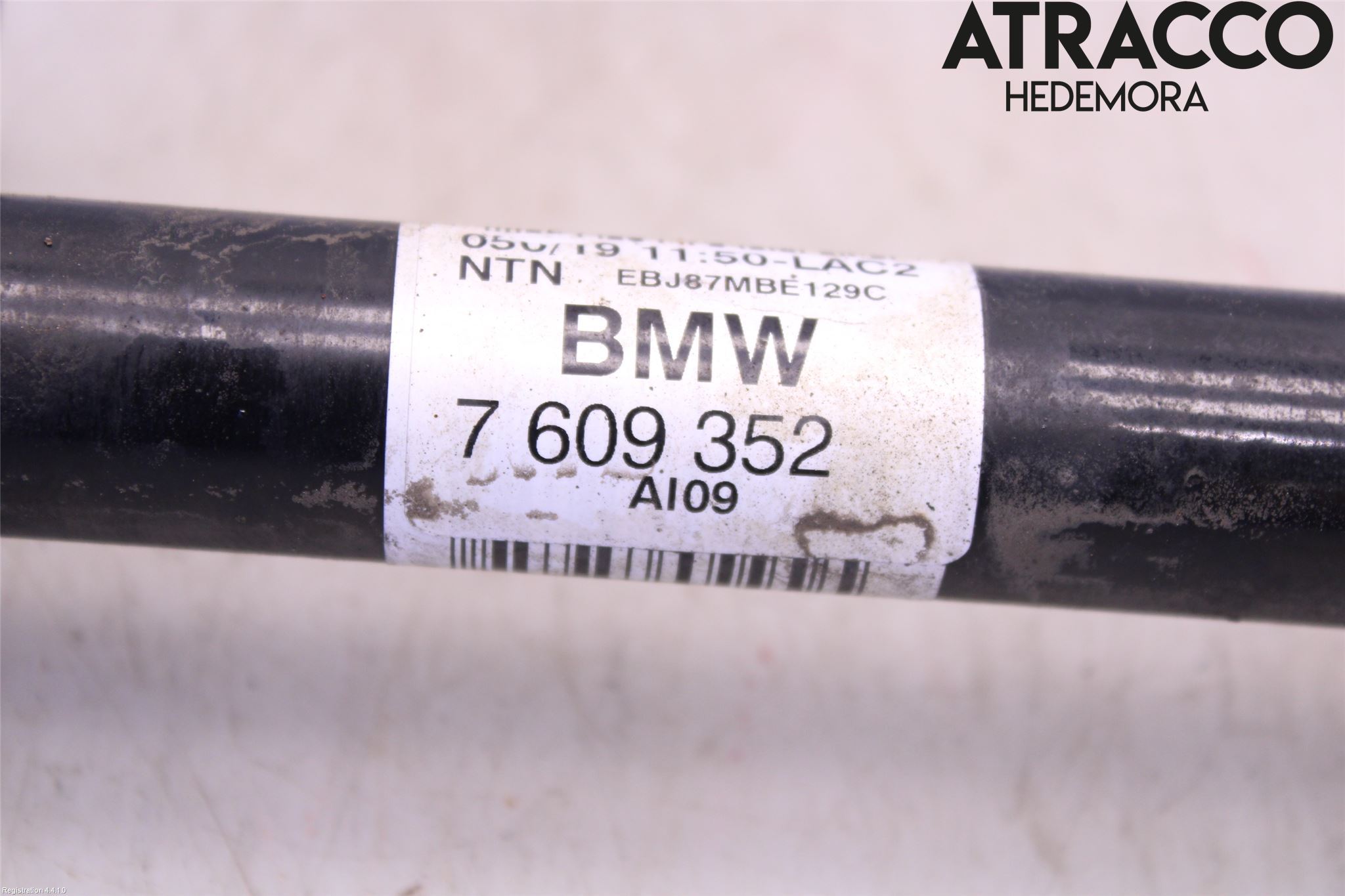 BMW 3 F30/F31/F80 12-19 Drivaksel Bak Kompl Høyre