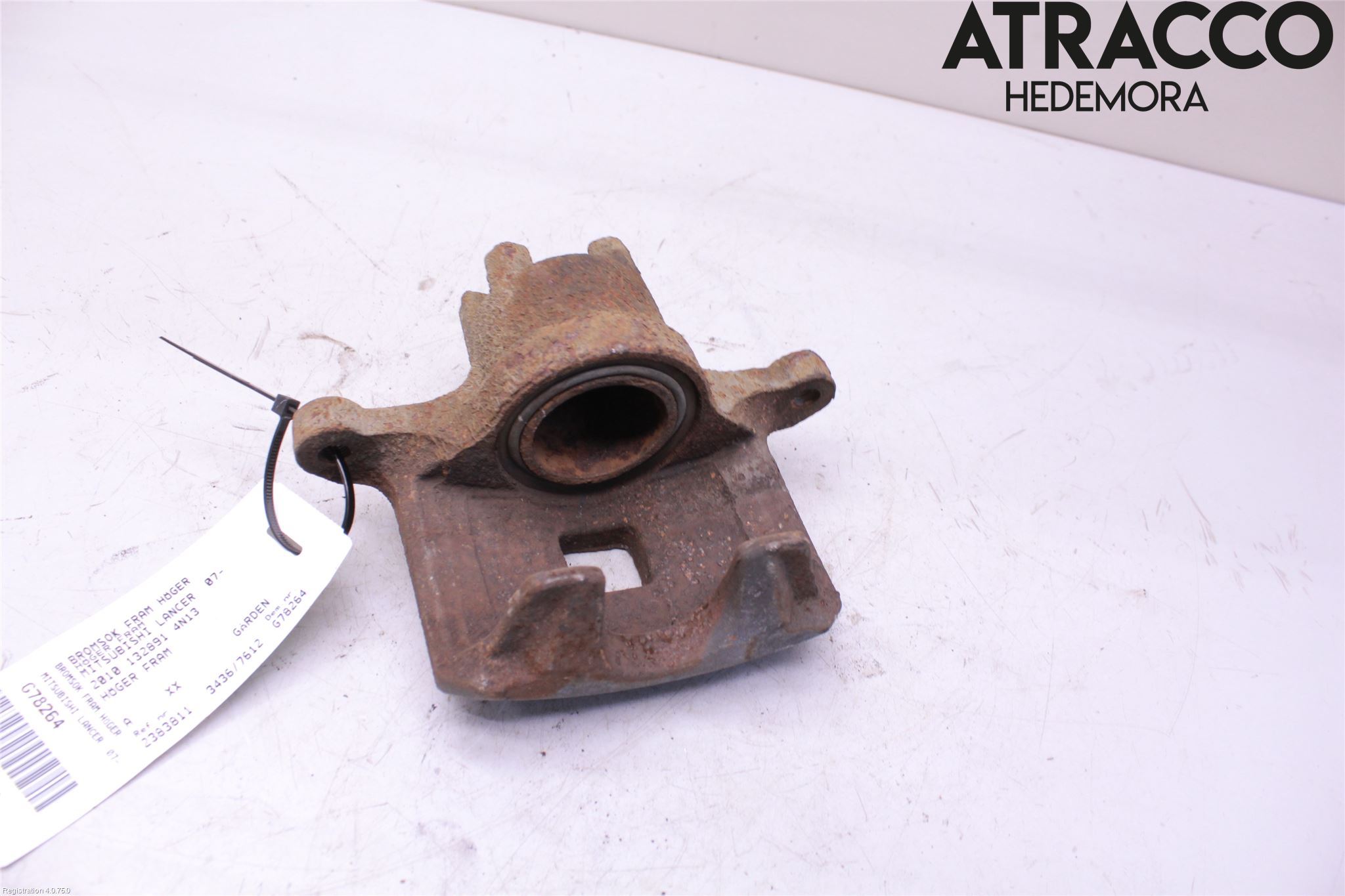 Mitsubishi LANCER 07-14 Bremsecaliper Foran Høyre