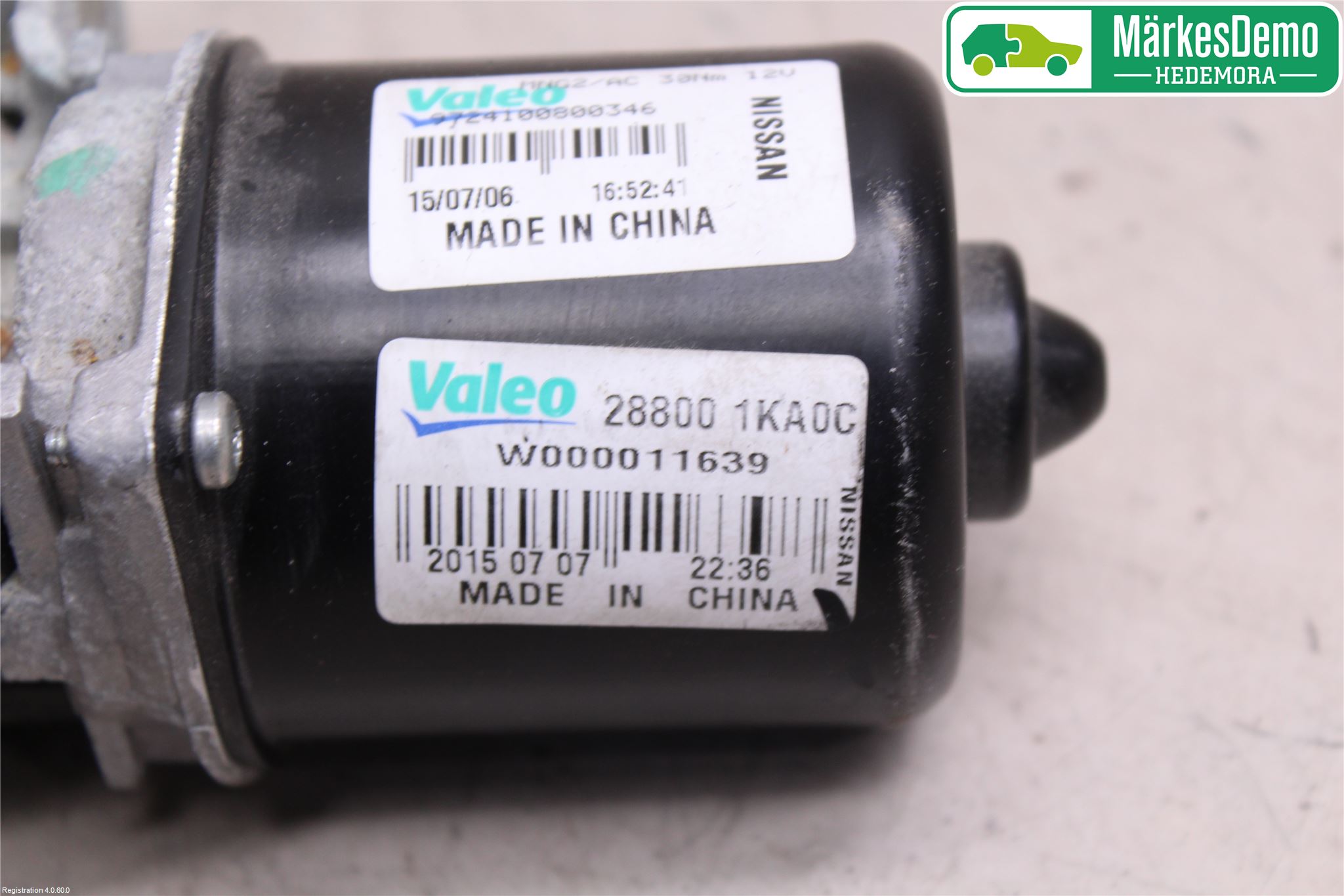 Nissan JUKE 14-19 Viskermotor Frontrute