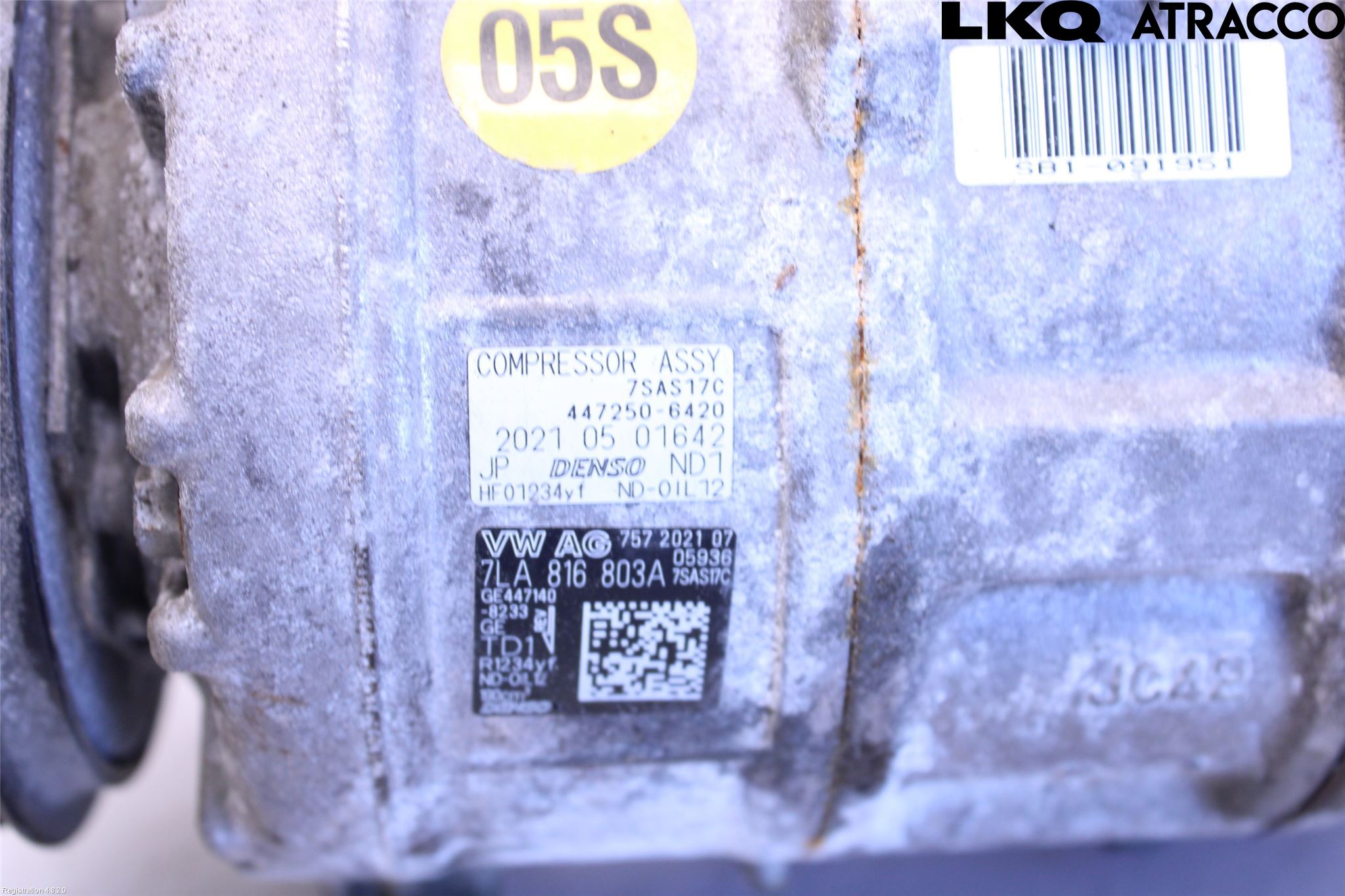 Volkswagen VW TRANSP/CARAVELLE (T6) 16-22 Varme Ac Kompressor