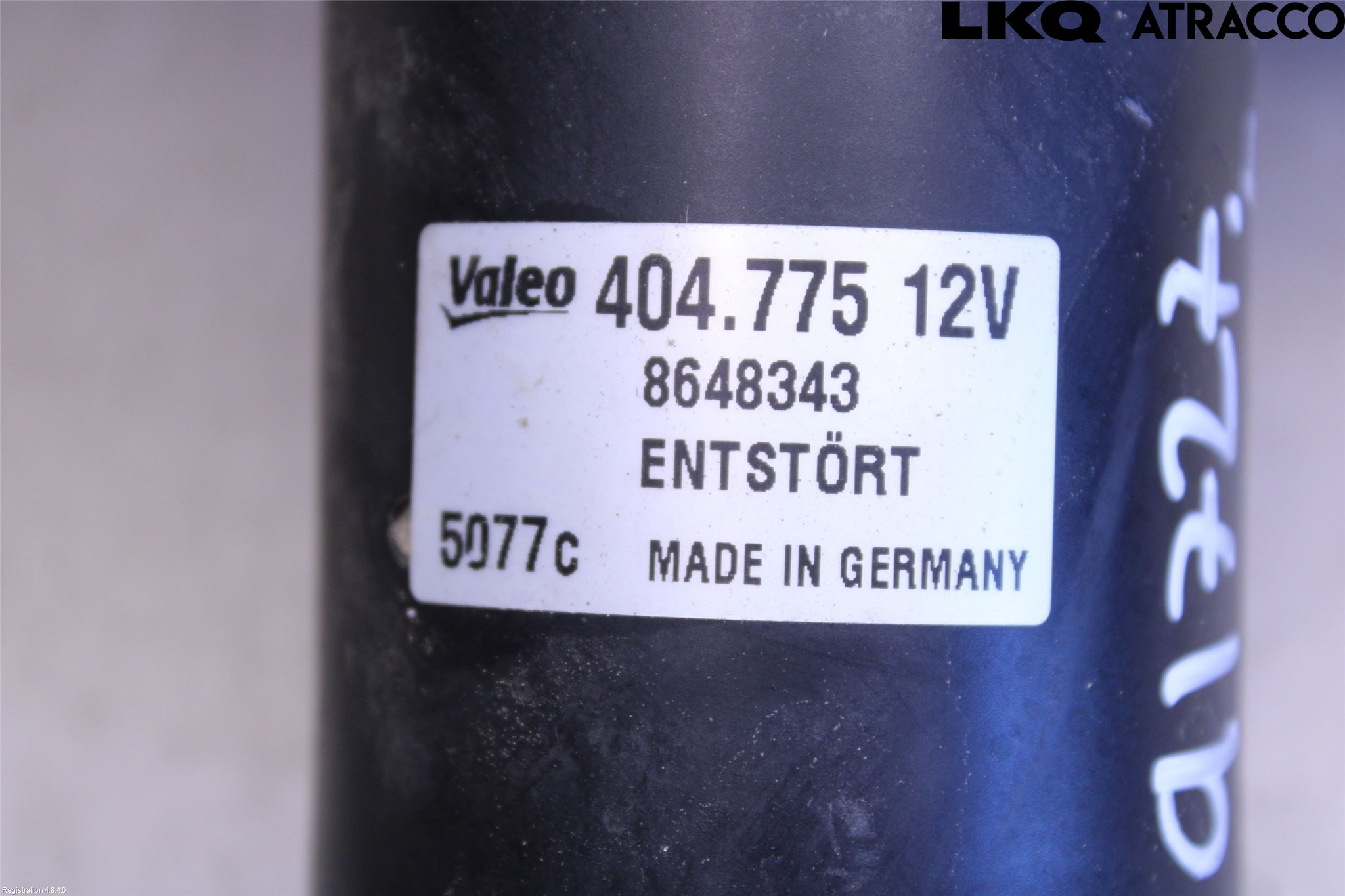 Volvo V70 05-08 Viskermotor Frontrute