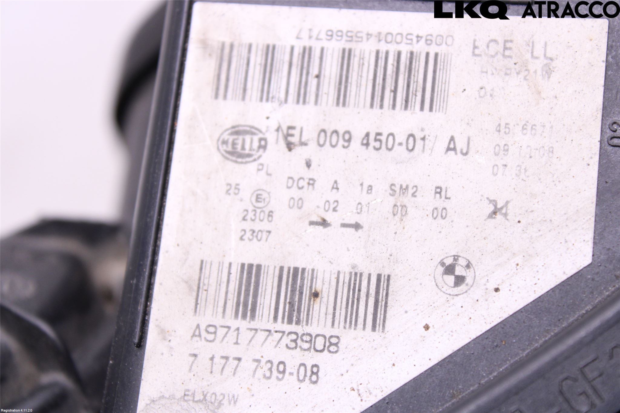 BMW 5 E60/61 Sed/Tou 02-10 Frontlykt Venstre