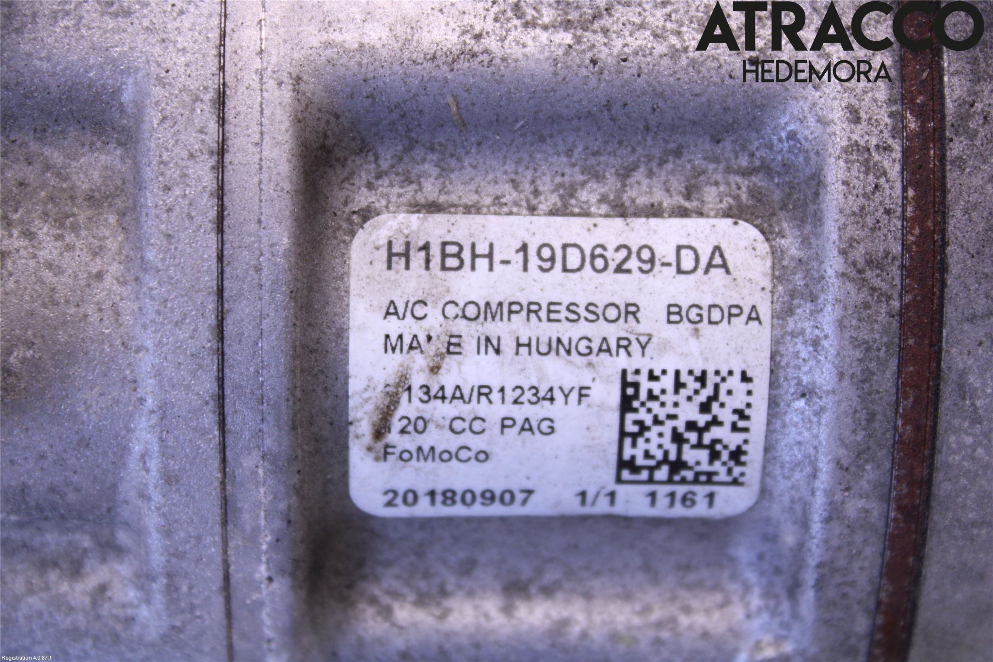 Ford FIESTA (VII) 18-23 Varme Ac Kompressor