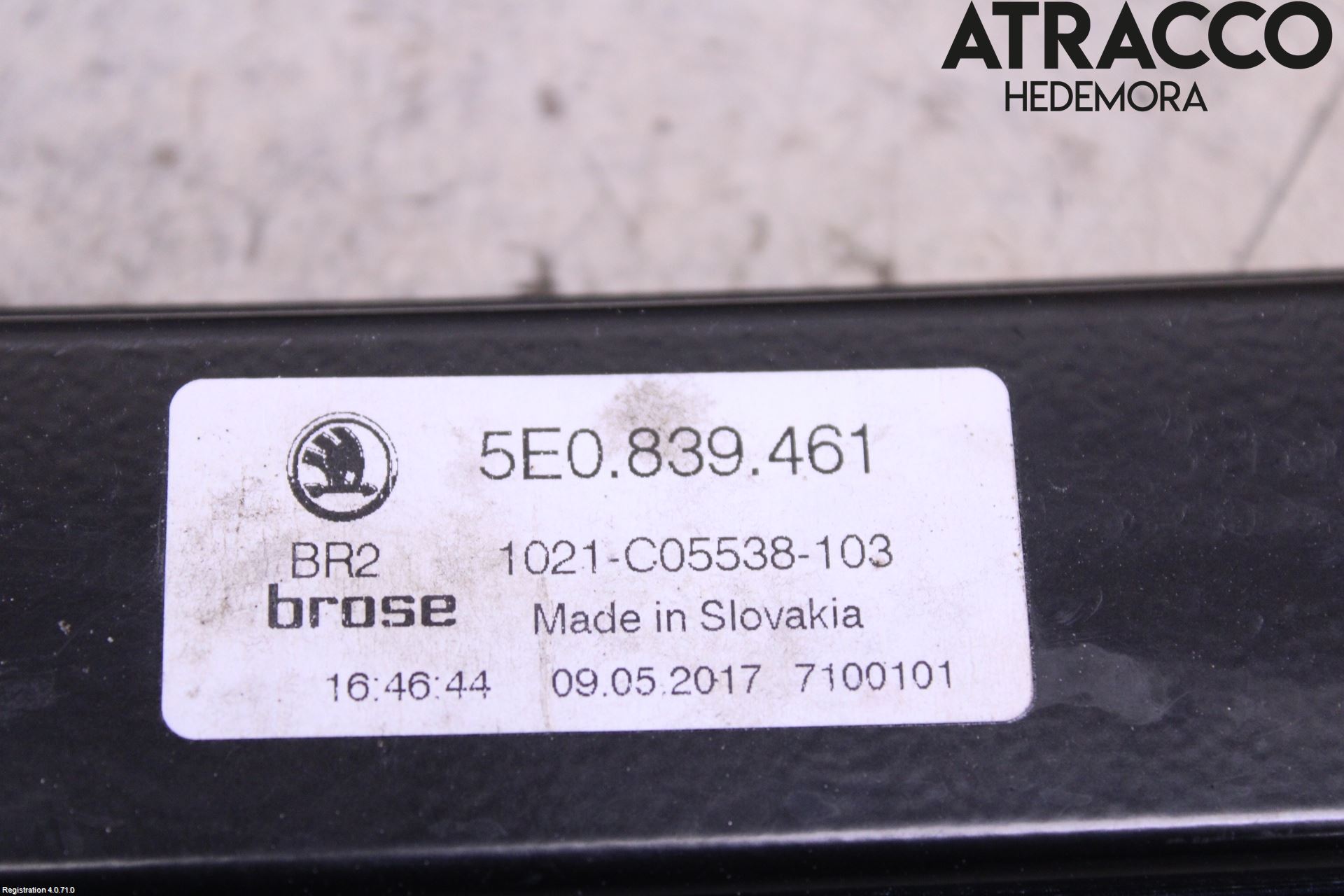 Skoda OCTAVIA (5E) 13-20 Vindusheis El Komp