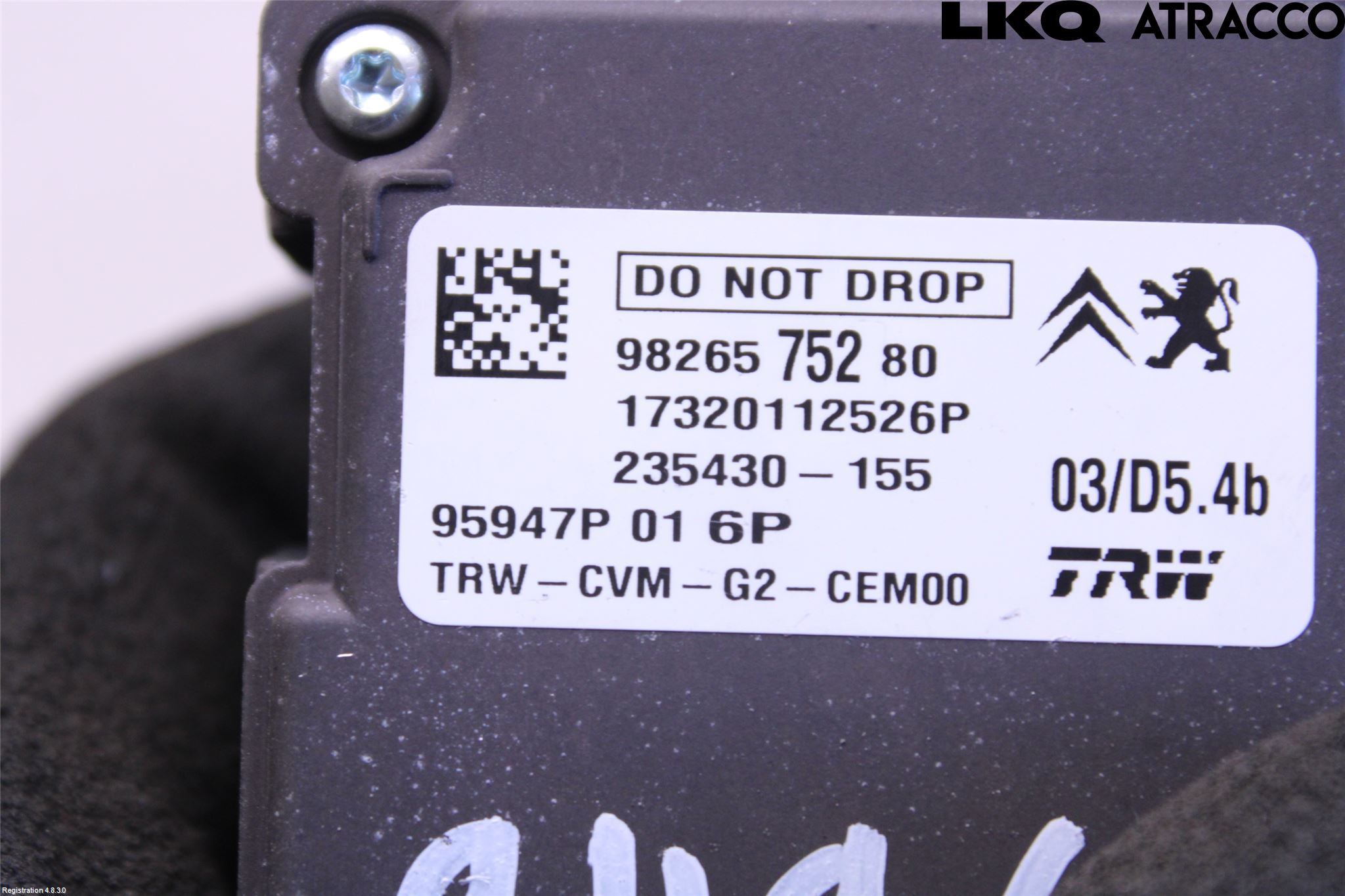 Citroen COTROEN C3 17-24 Sensor Kollisjonsbeskyttelse
