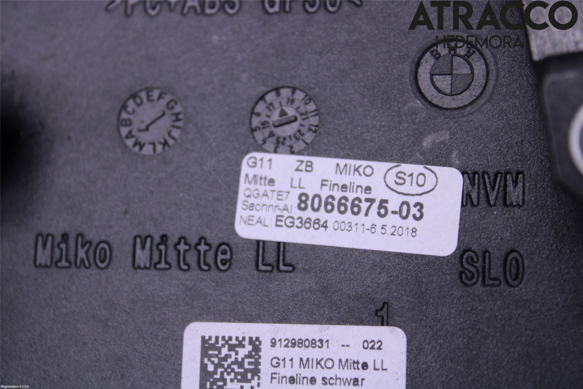 BMW 7 G11/G12 15-22 Inredning Sarg Växelspak