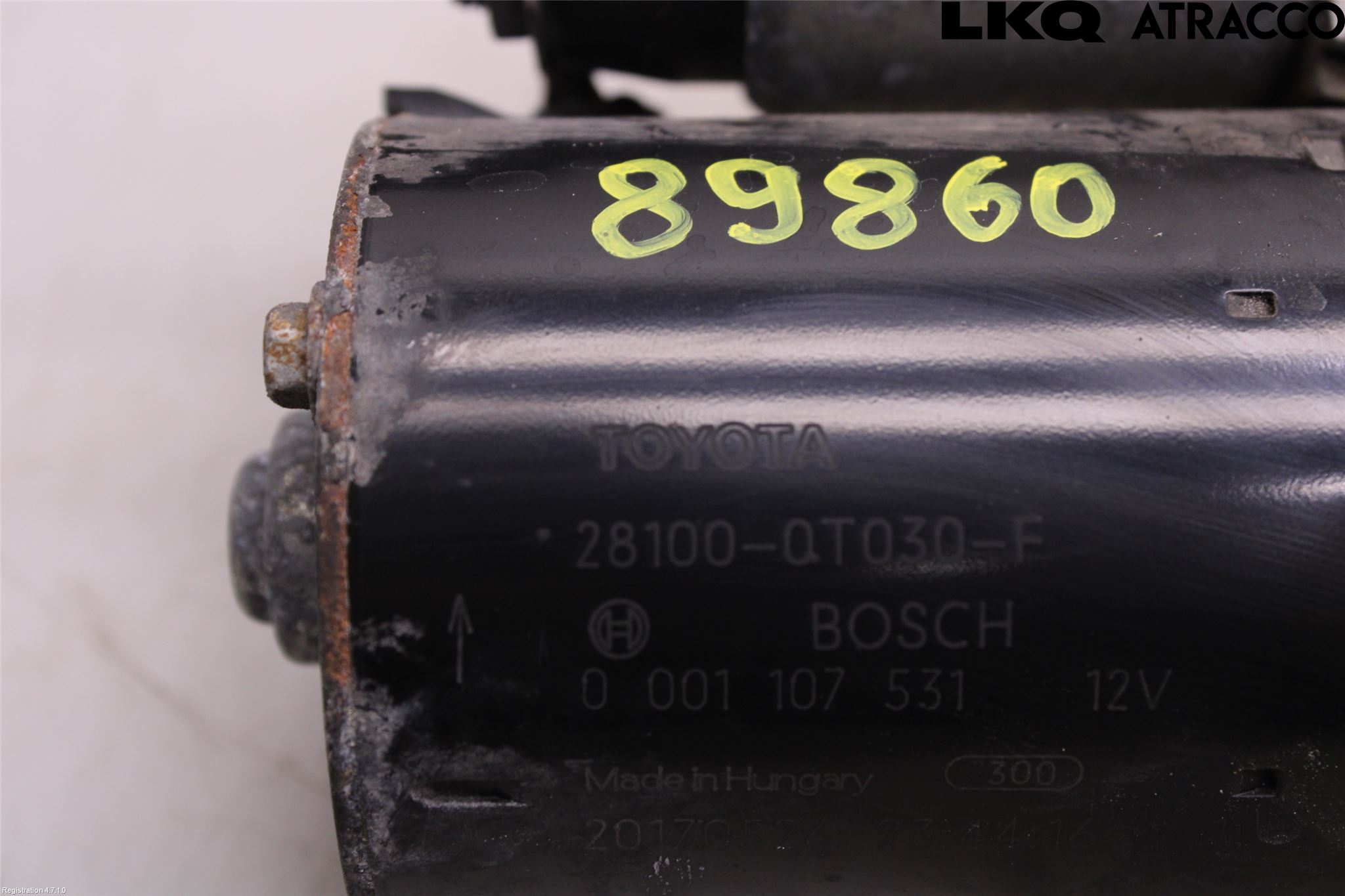 Toyota AVENSIS 16-18 Startmotor