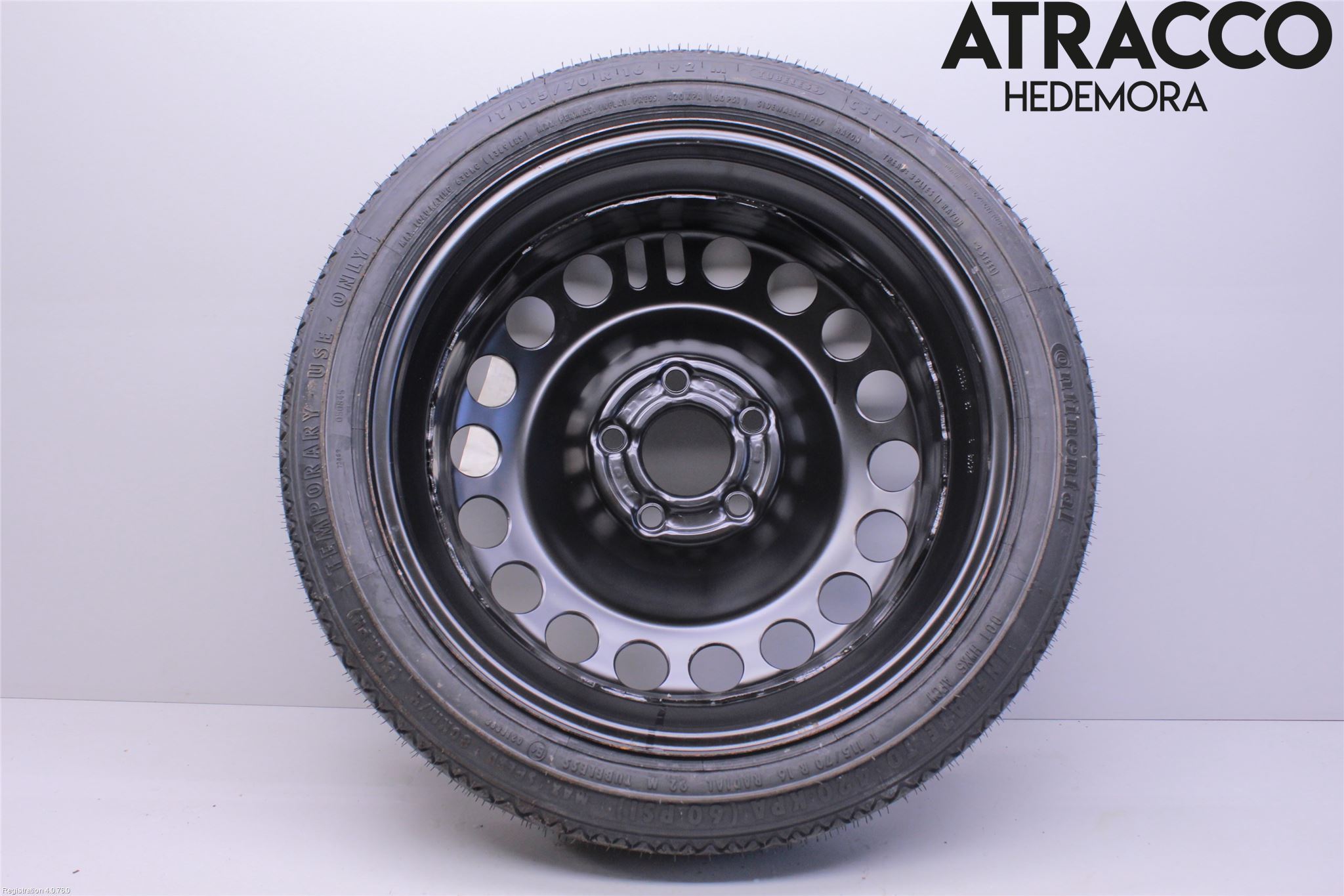 Opel ASTRA H 04-12 Hjul Reservehjul Minitype