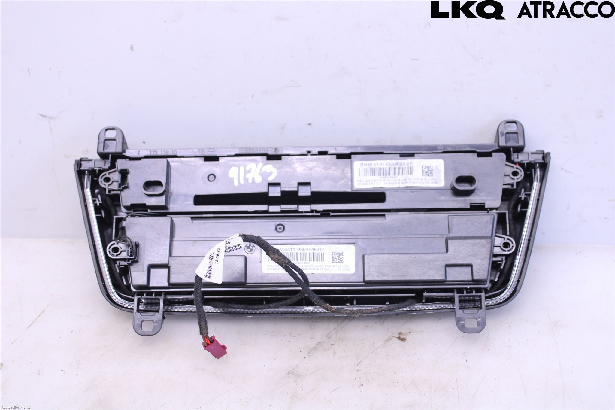BMW 3 F30/F31/F80 12-19 Varme Ac Betjening-Display