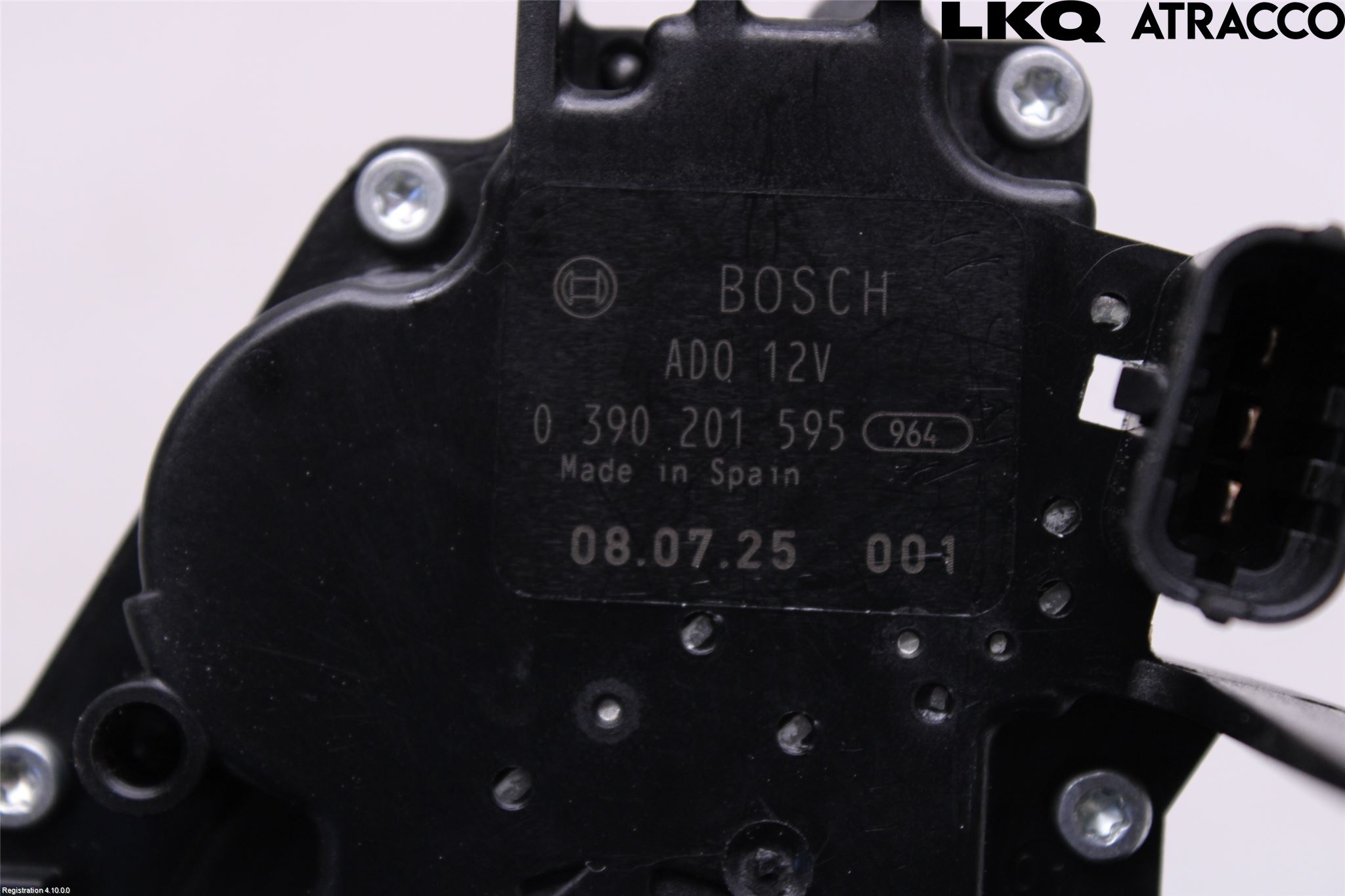 Saab 9-3 VER2/VER3 08-15 Viskermotor Bakluke