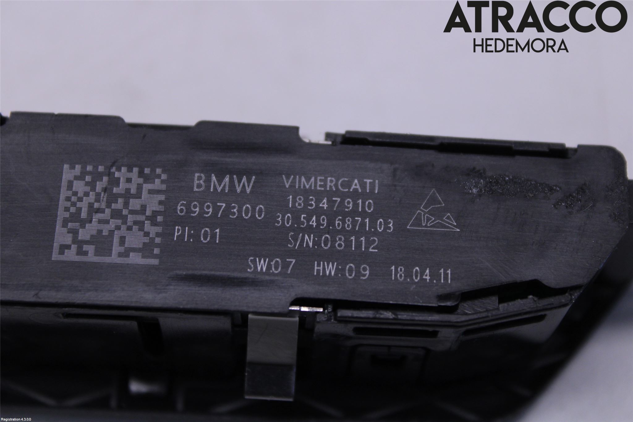 BMW 7 G11/G12 15-22 Bryter Seteminne