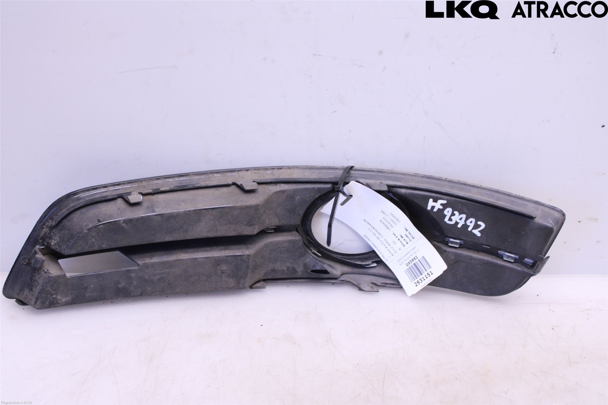 Audi A3/S3 05-13 Frontlykt Kurve-Tåkelys Ramme