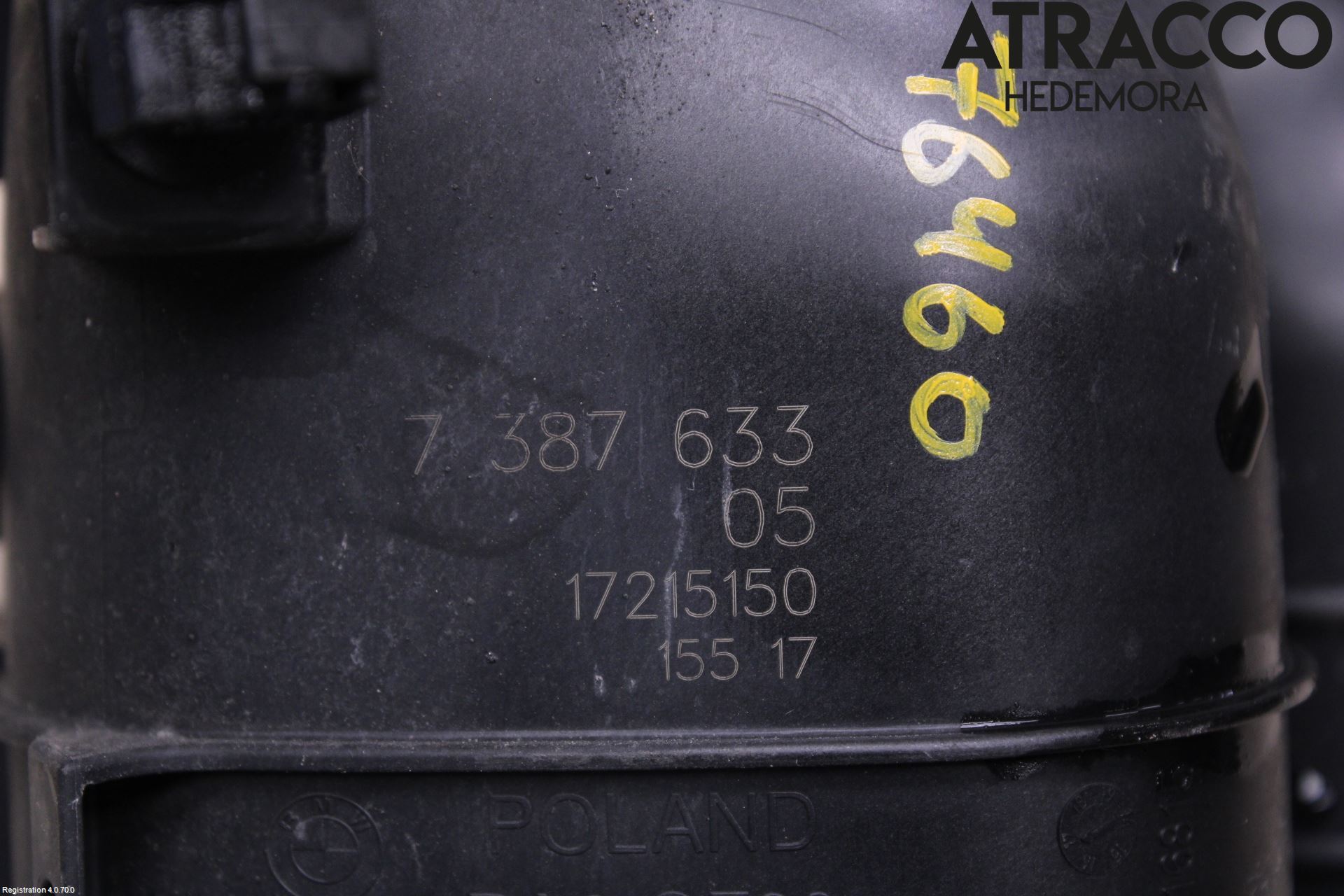 BMW 3 F30/F31/F80 12-19 Drivstoff Kolkanister