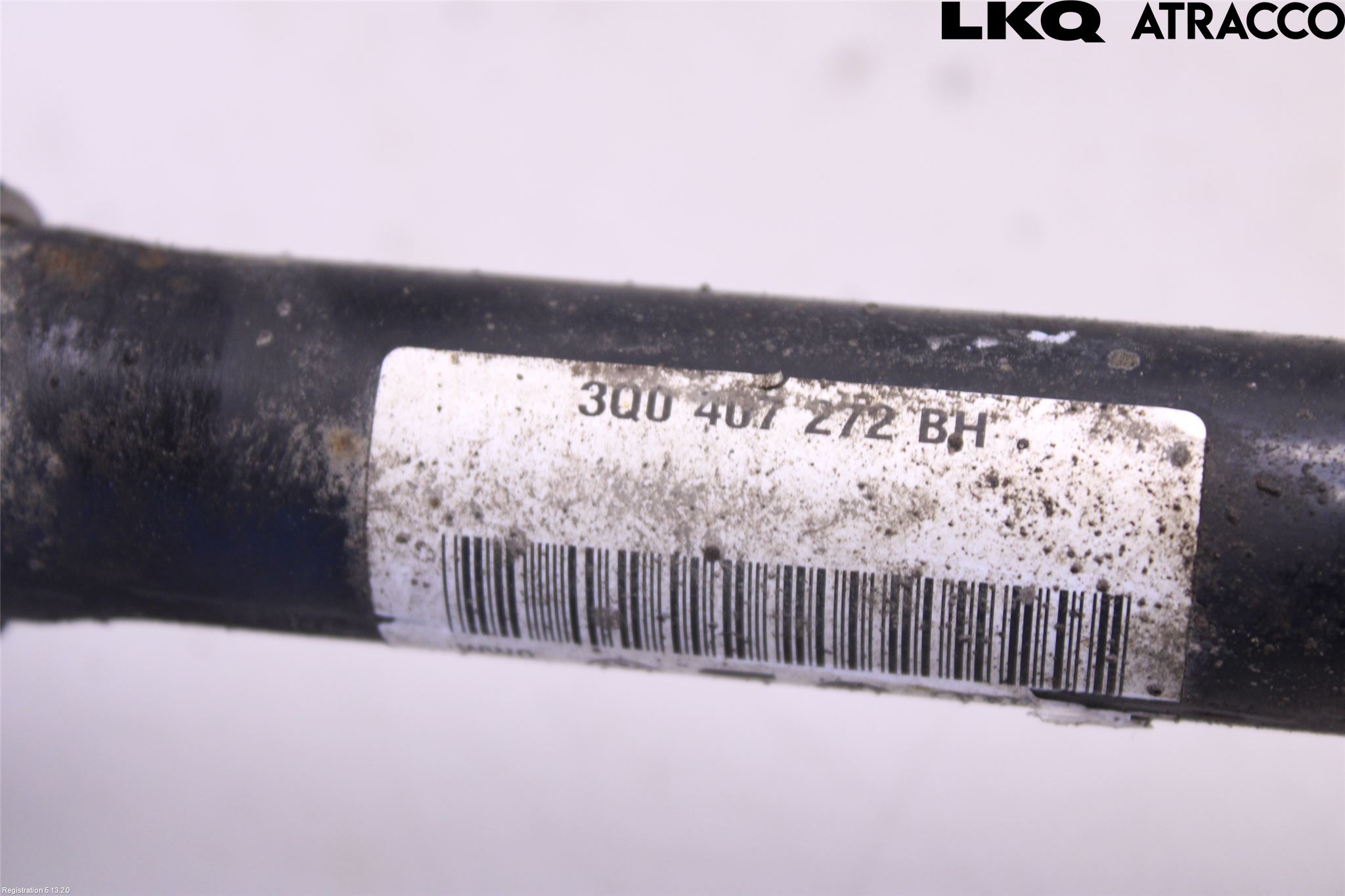 Volkswagen VW PASSAT 15-19 Drivaksel Foran Kompl Høyre