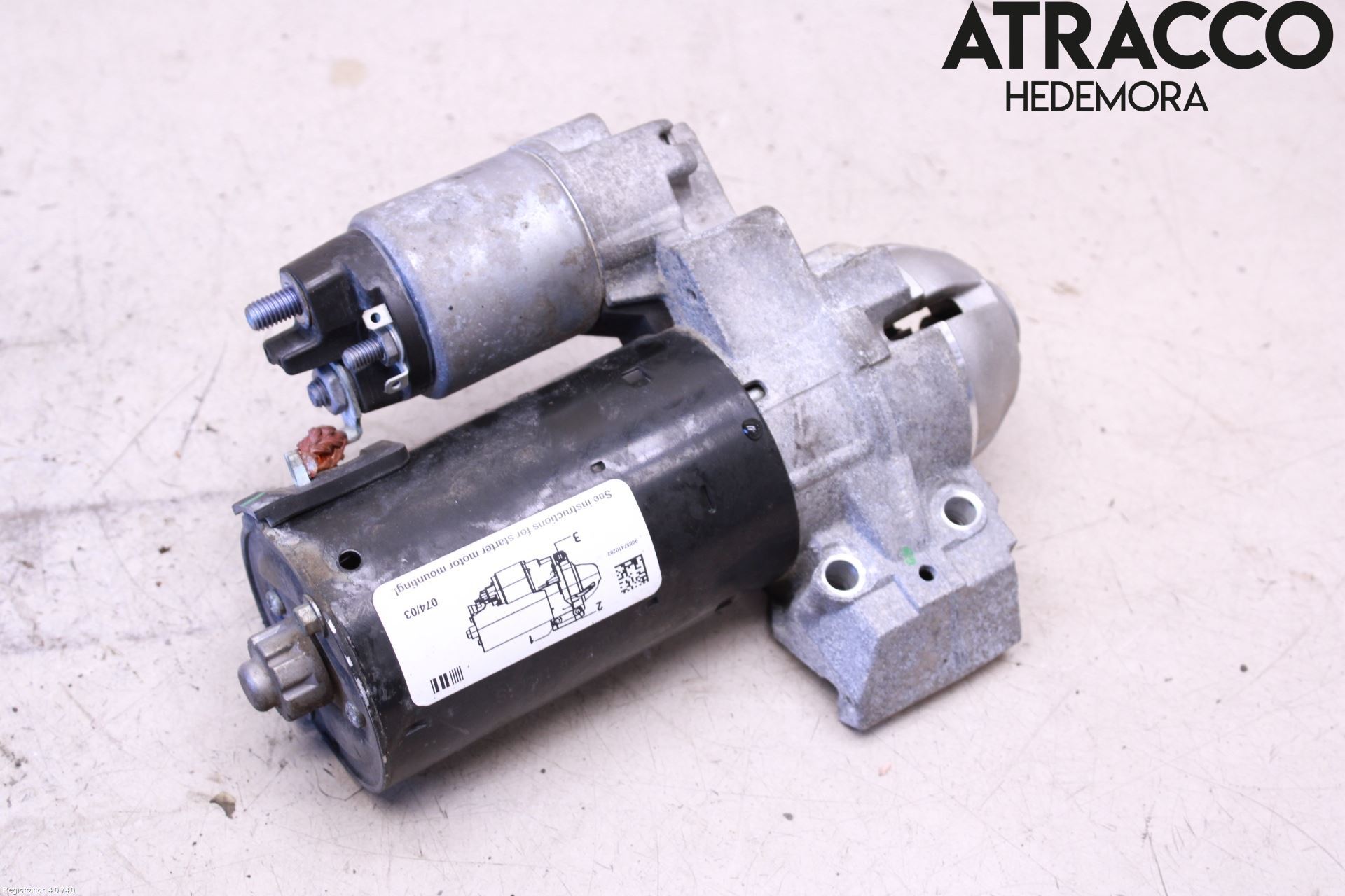 BMW 3 GT F34 13-19 Startmotor Diesel