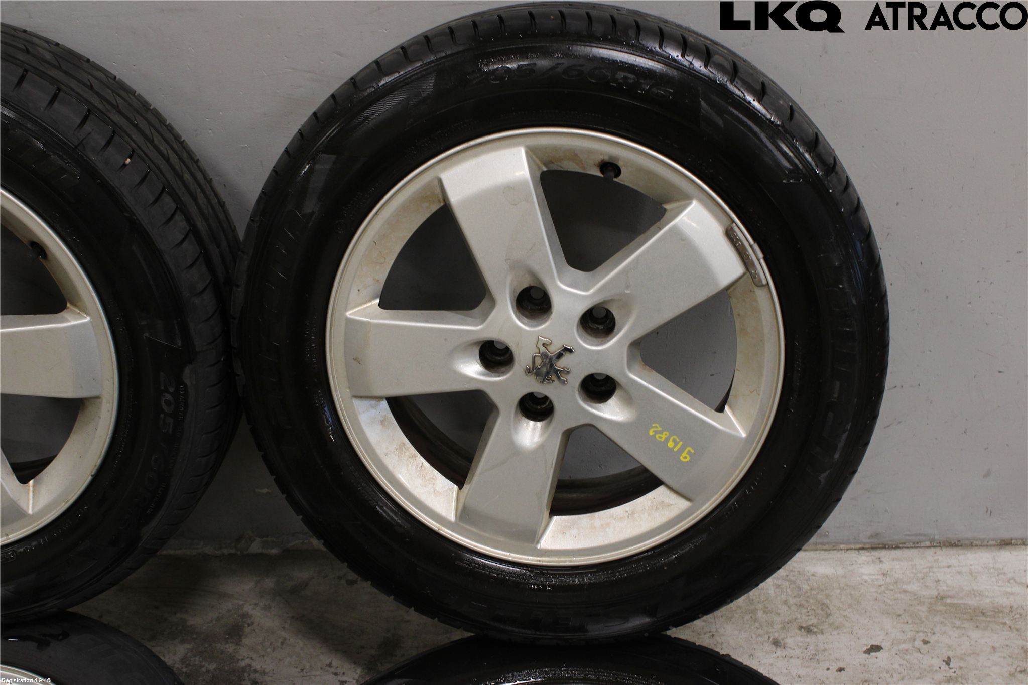 Peugeot 407 Dekk Sommer På Alu Felg 4Stk