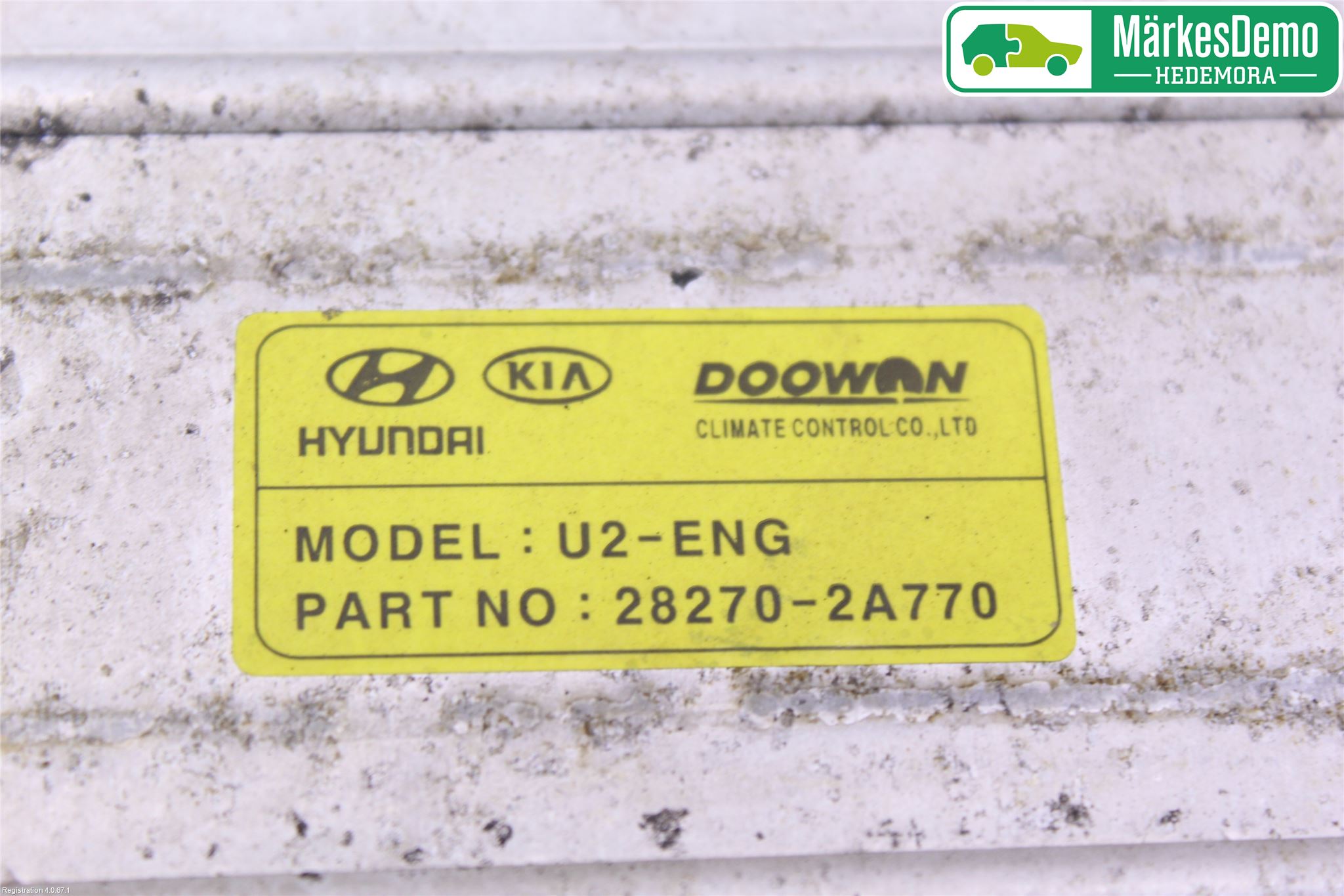 Hyundai i30 GD 13-17 Intercooler Radiator