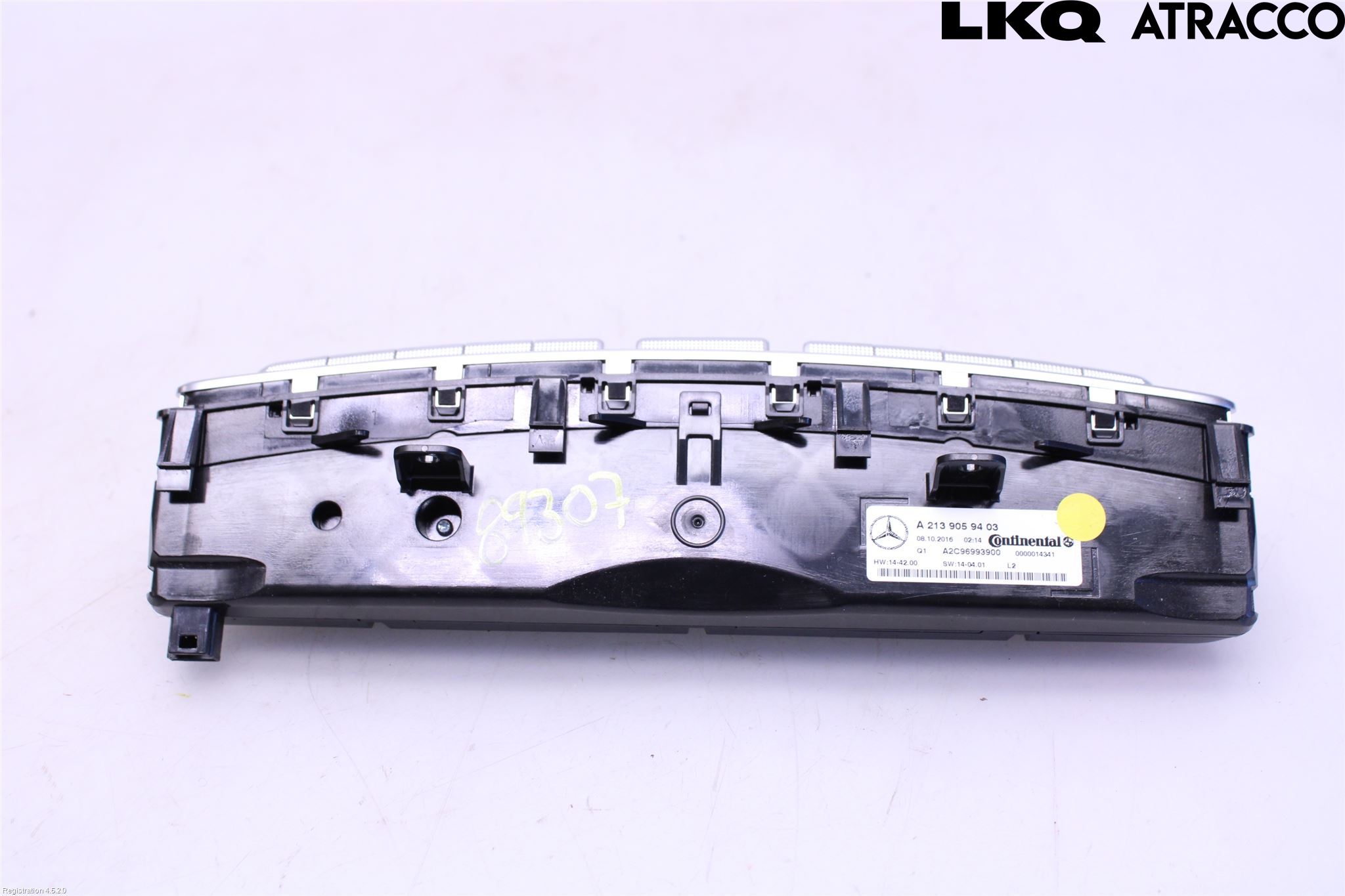 Mercedes-Benz MB E-KLASS (W213) 16-23 Varme Ac Betjening-Display