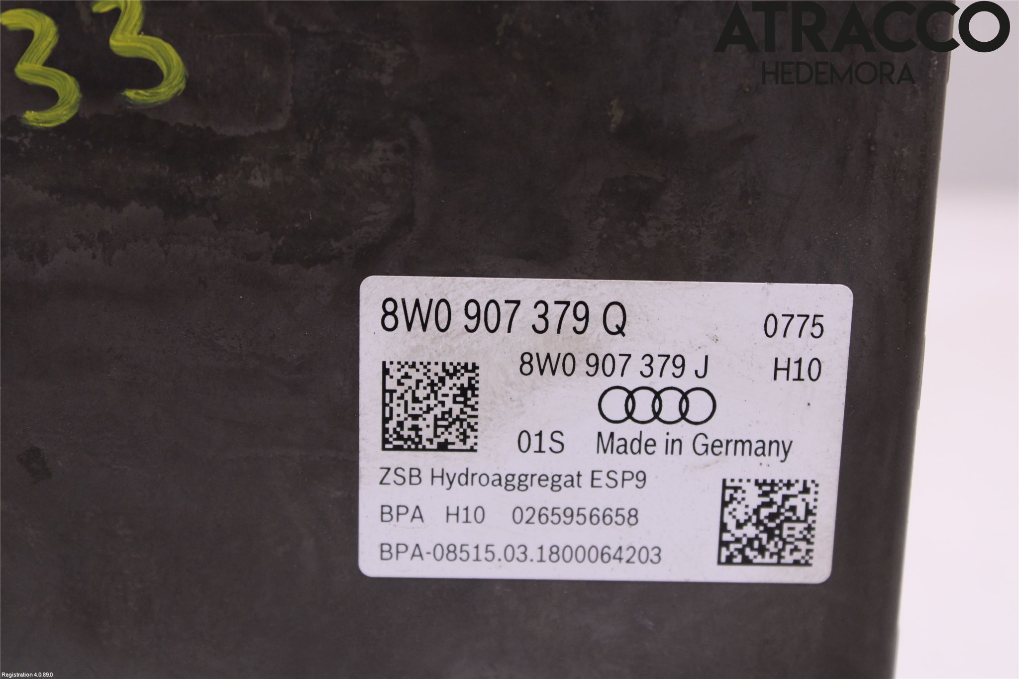 Audi A5 17- Abs Hydraulikkaggregat