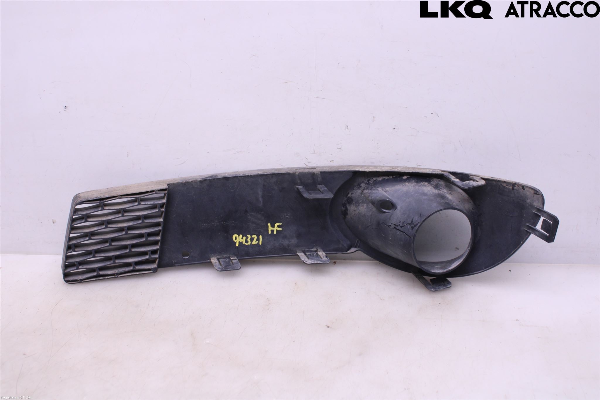 Saab 9-5 -05 Frontlykt Kurve-Tåkelys Ramme