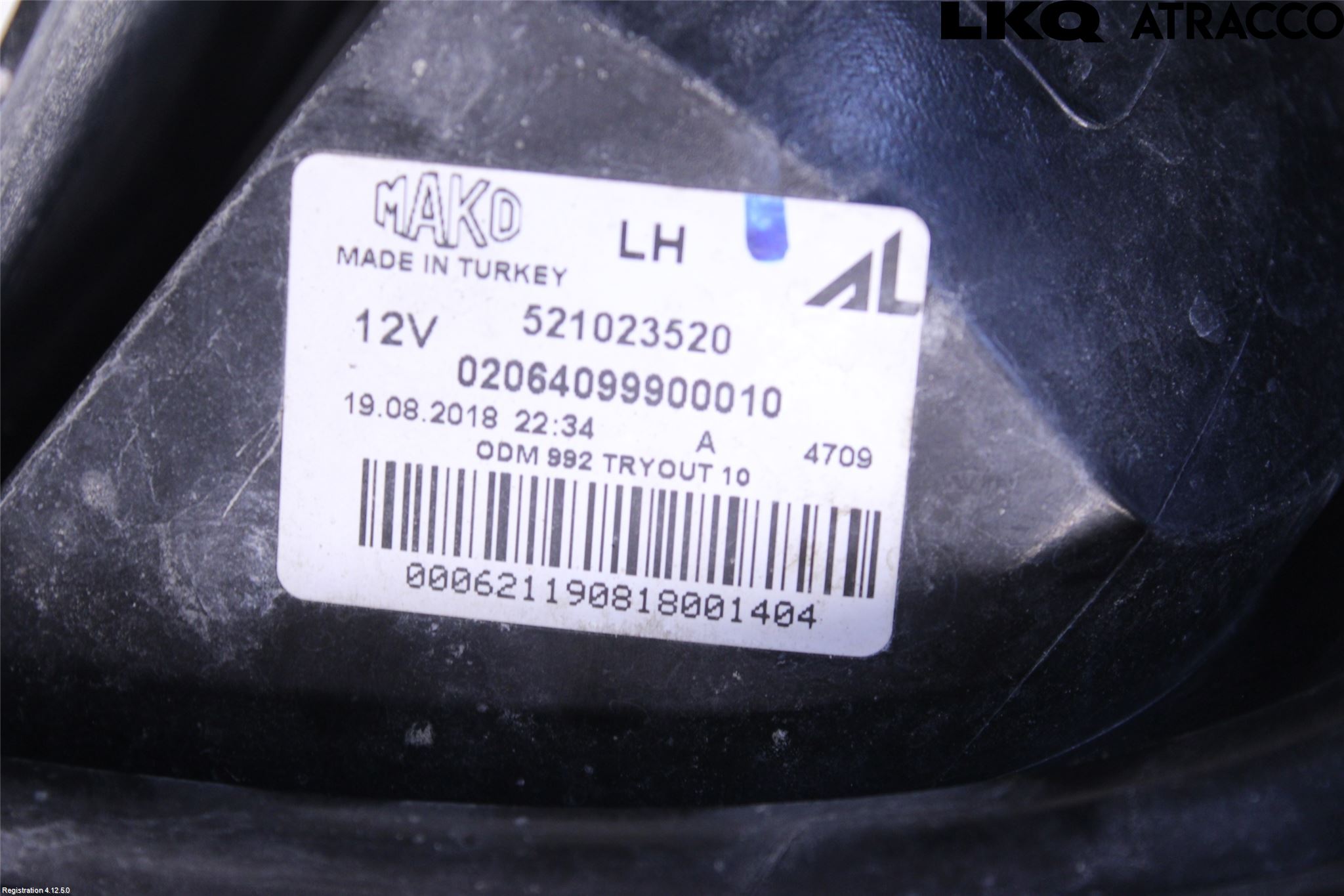 Fiat PANDA 12- Baklykt Venstre