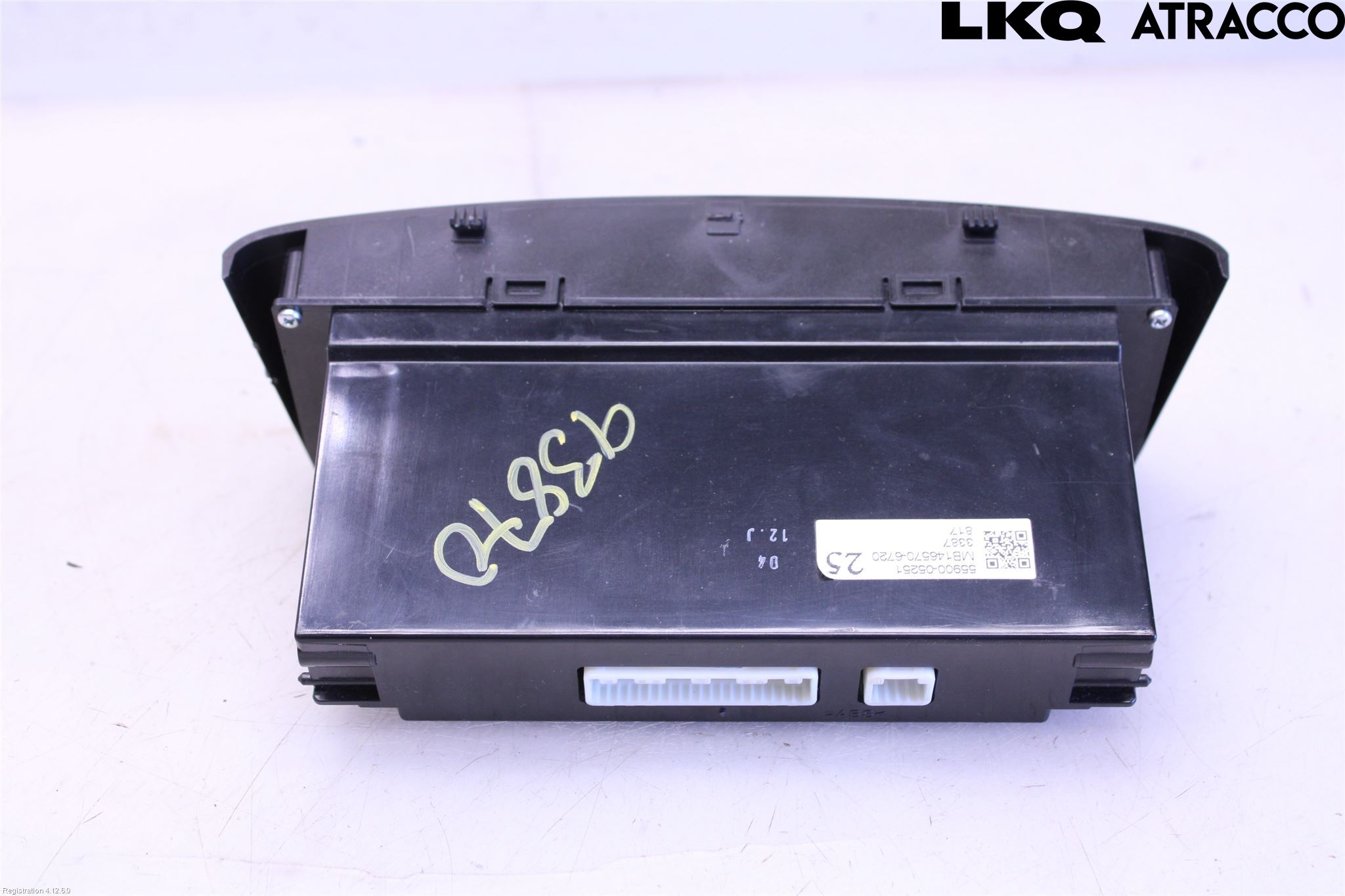 Toyota AVENSIS 07-08 Varme Ac Betjening-Display