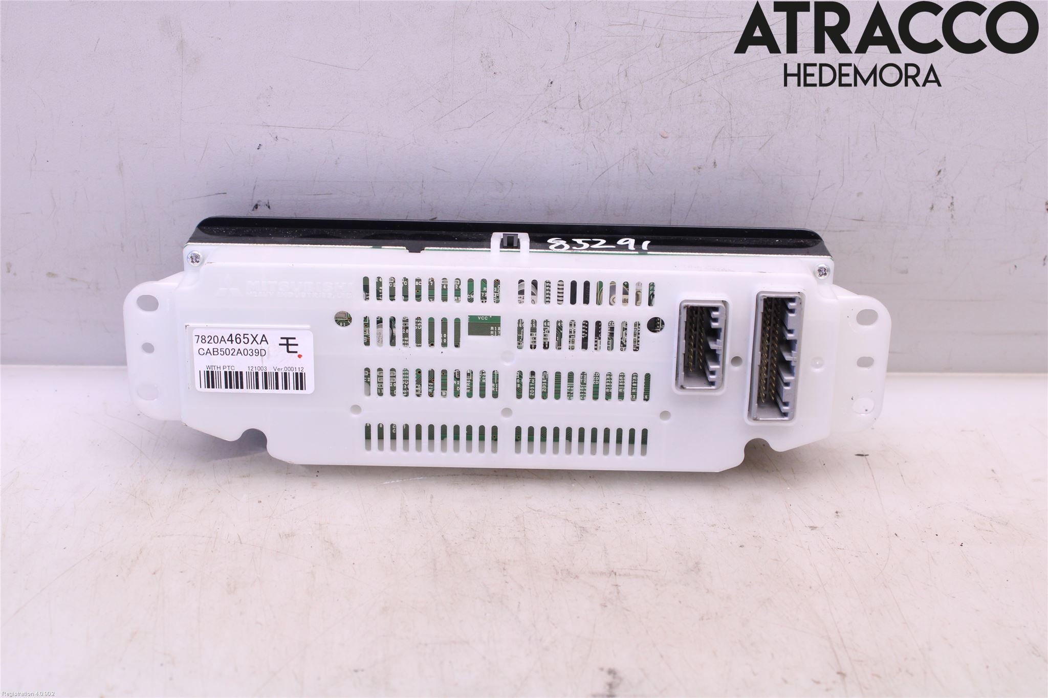Mitsubishi OUTLANDER 13-21 Varme Ac Betjening-Display