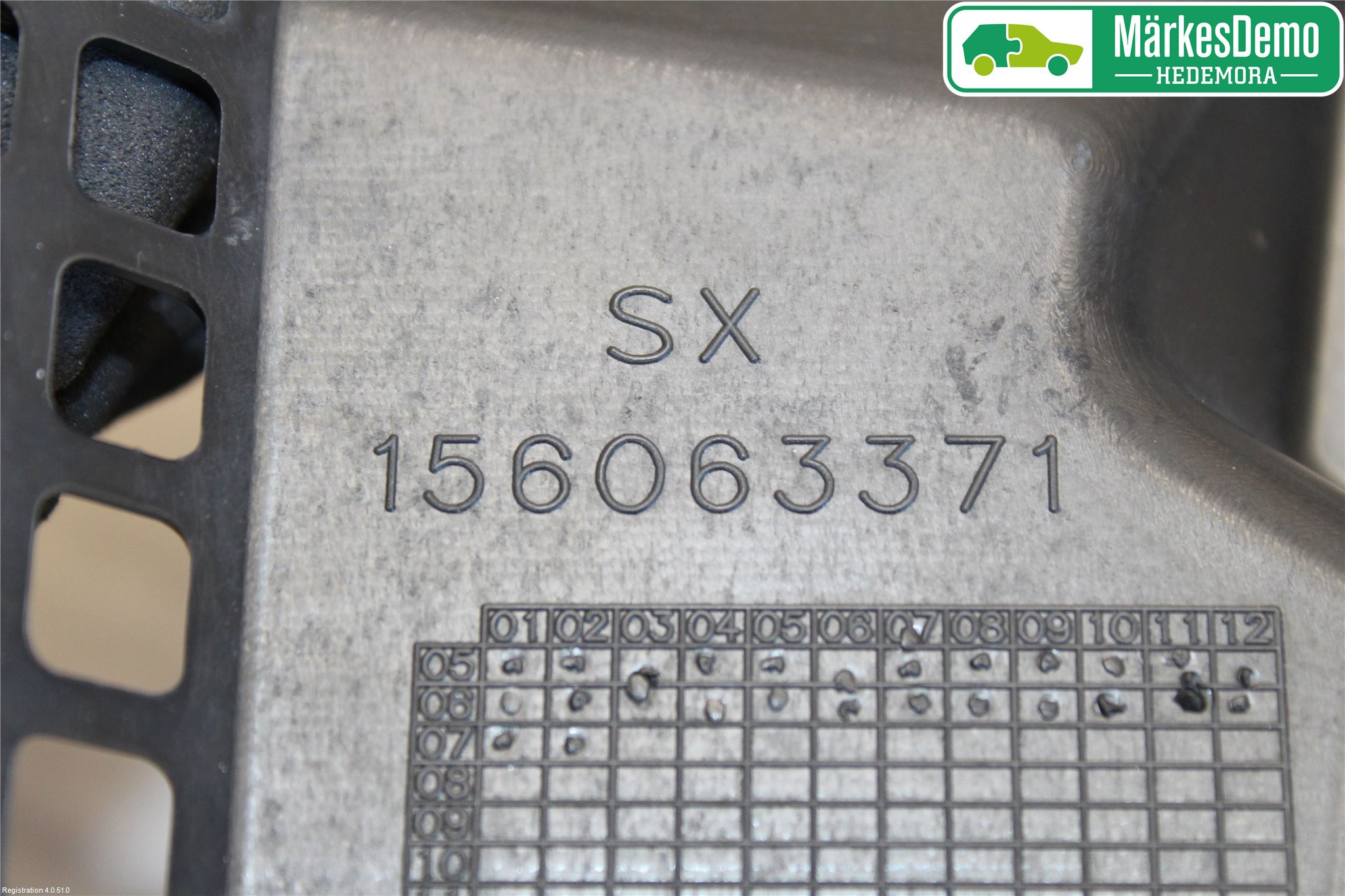 Alfa 159 Visker Deksel-Grill-Under Frr