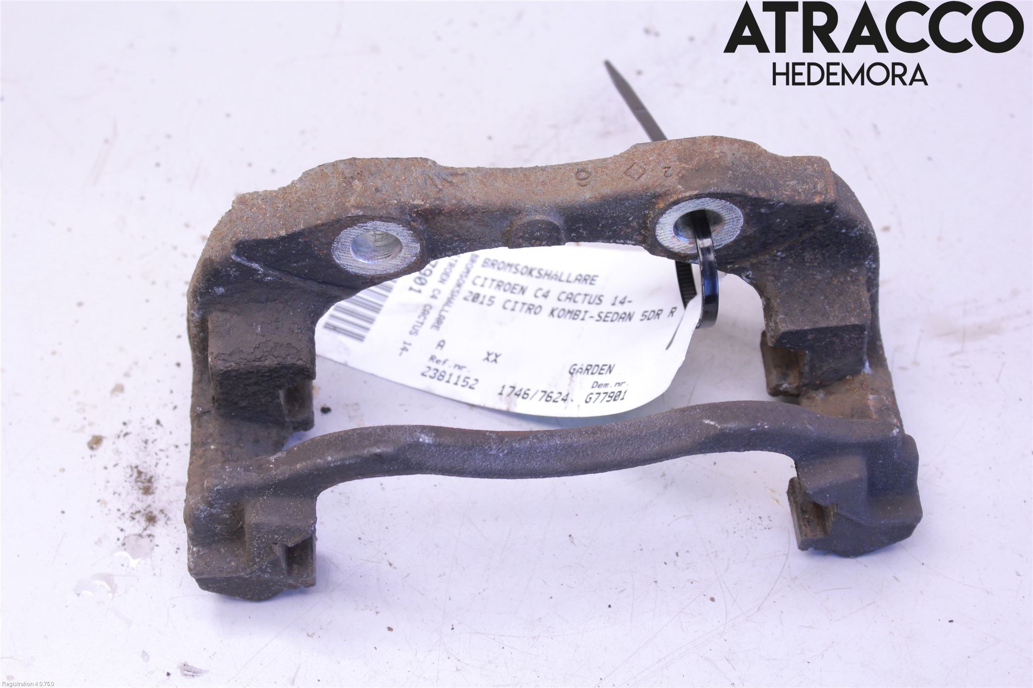 Citroen C4 CACTUS 14-20 Bremsecaliper Feste Holder