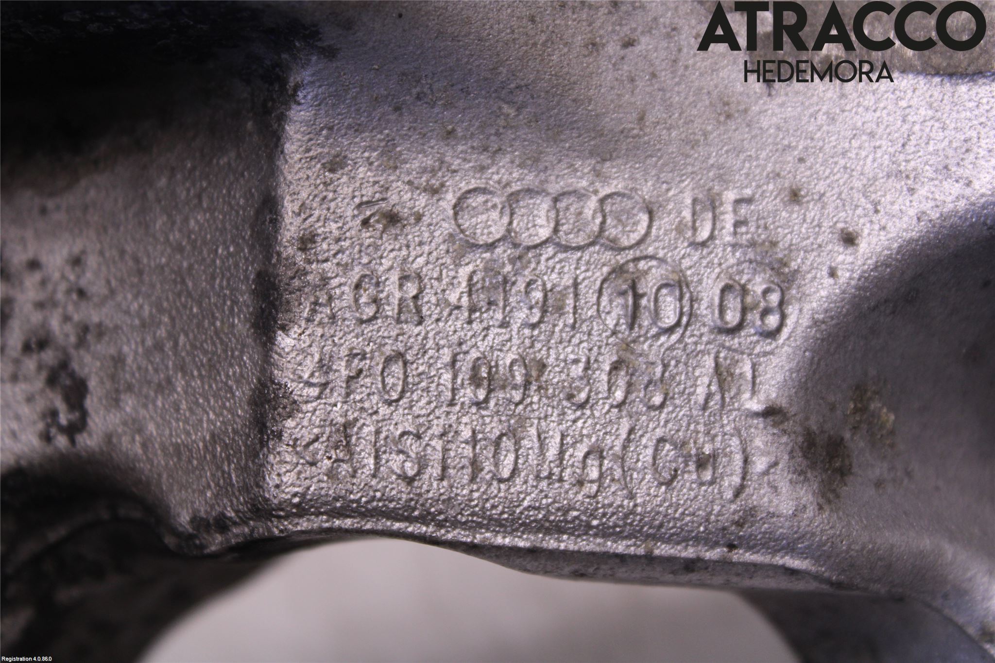 Audi A6/S6     05-11 Motor Feste Stål-Alu