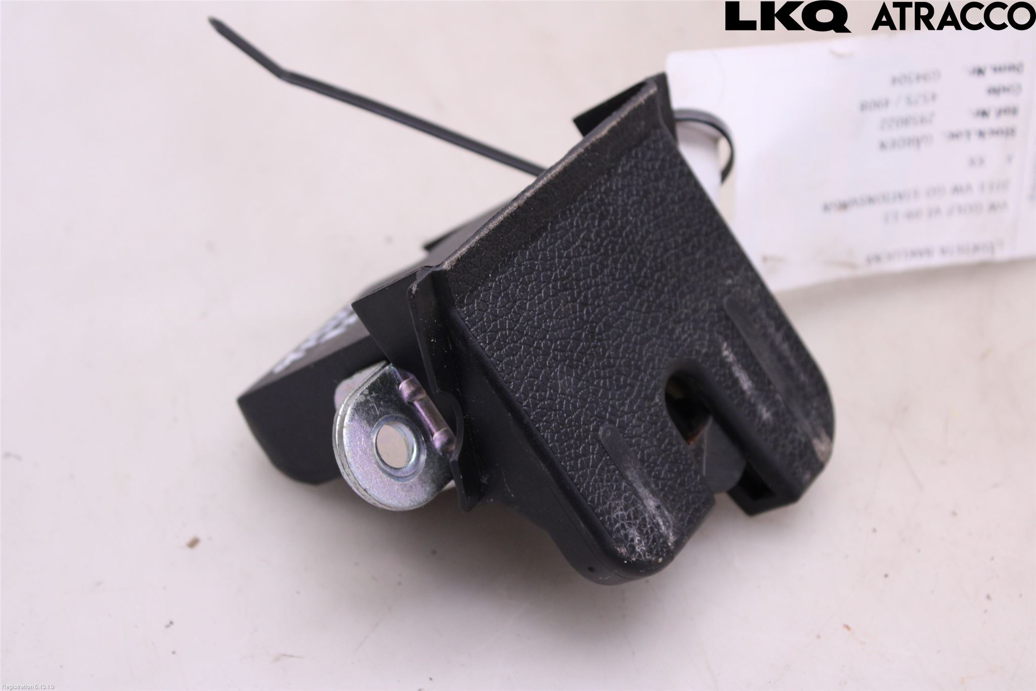 Volkswagen VW GOLF VI 09-13 Bakluke-Lokk Låsekasse