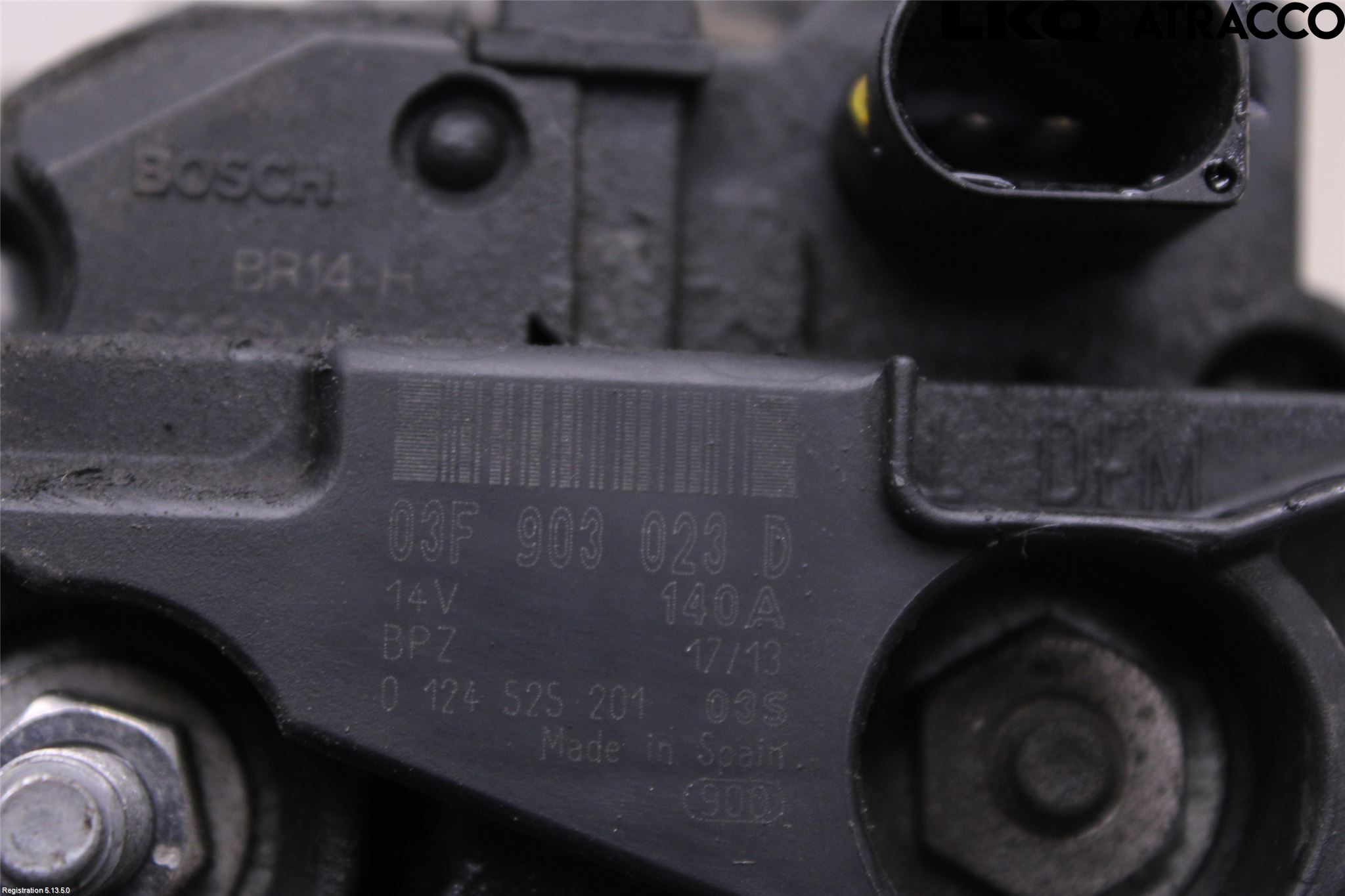 Volkswagen VW POLO 10-17 Dynamo