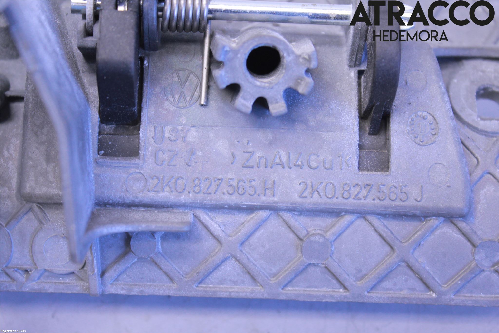 Volkswagen VW CADDY 11-15 Bakluke Handtak Ytre