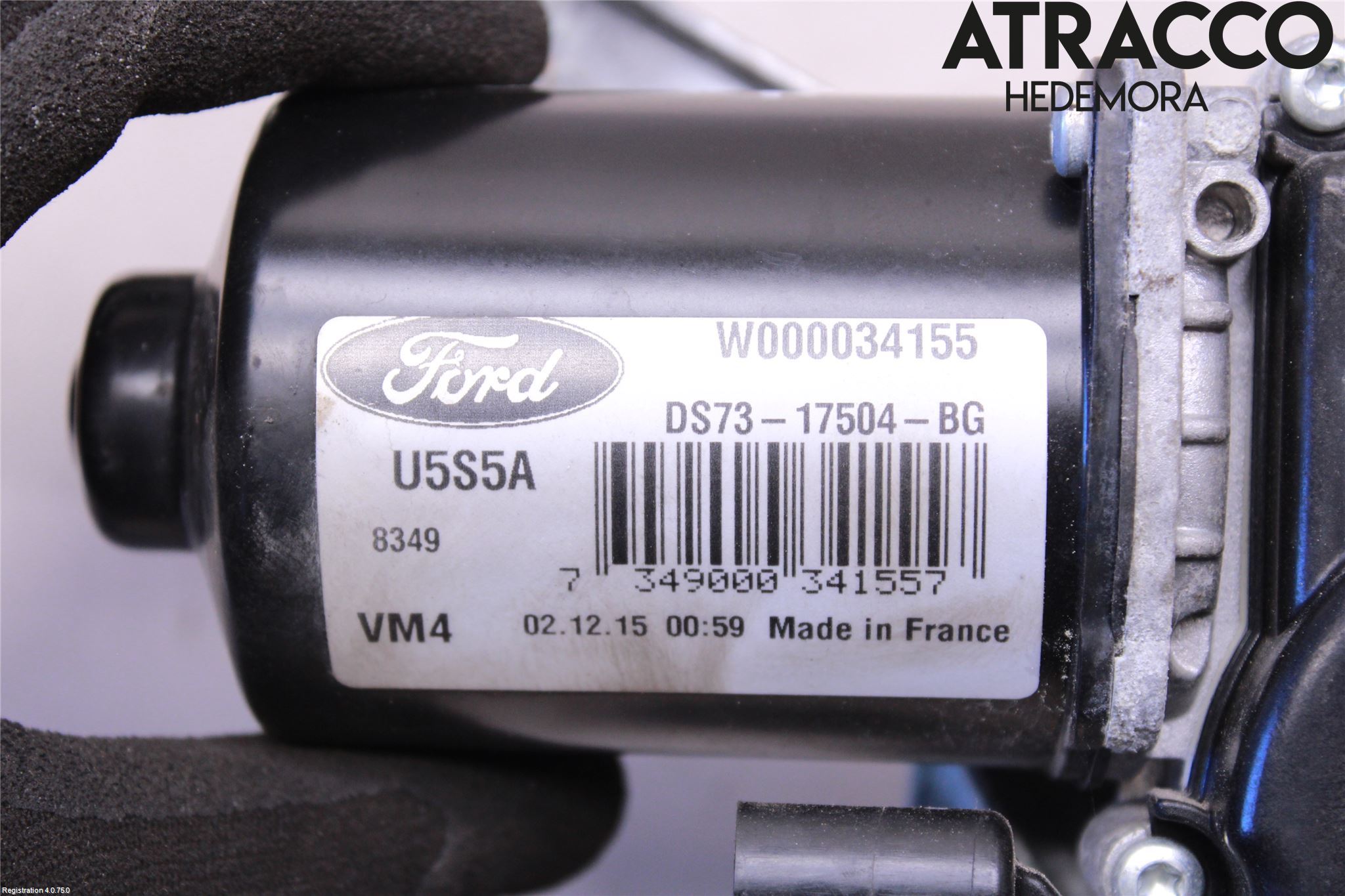 Ford MONDEO 15-22 Viskermotor Frontrute