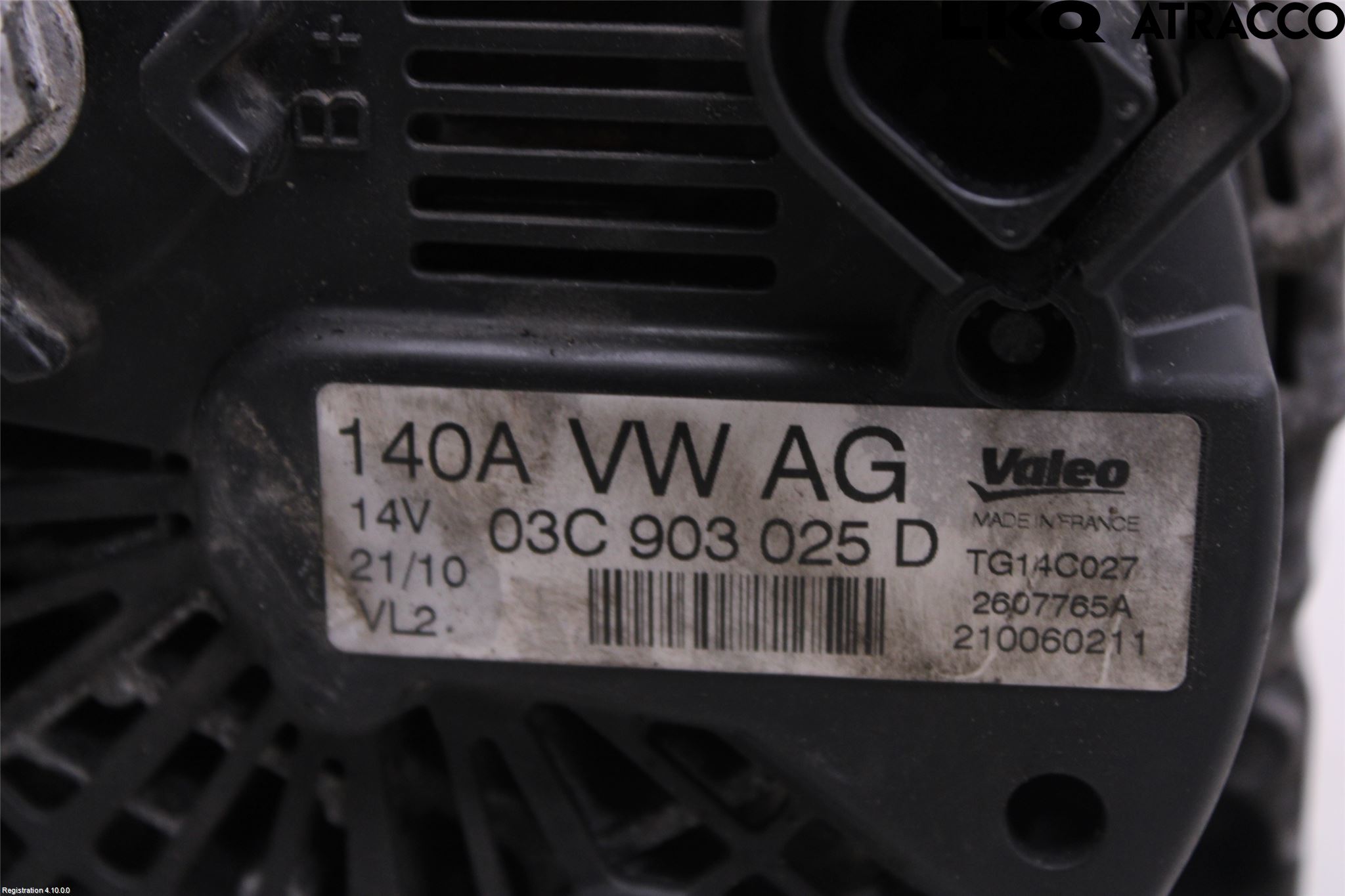 Volkswagen VW PASSAT 05-11 Dynamo