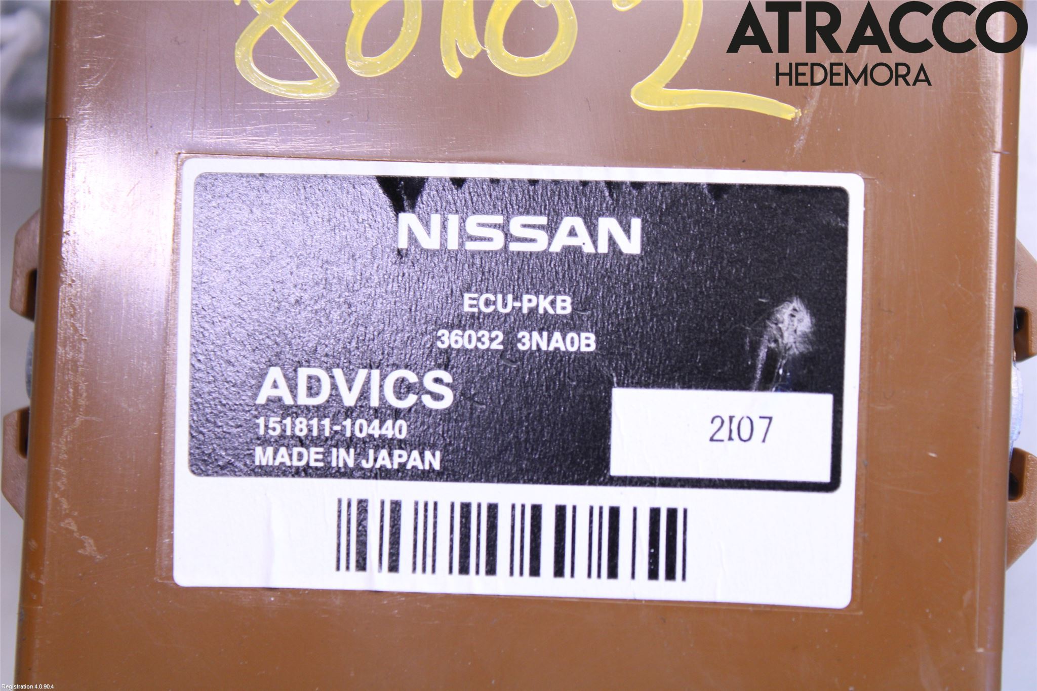 Nissan LEAF 11-17 Styreenhet Parkering