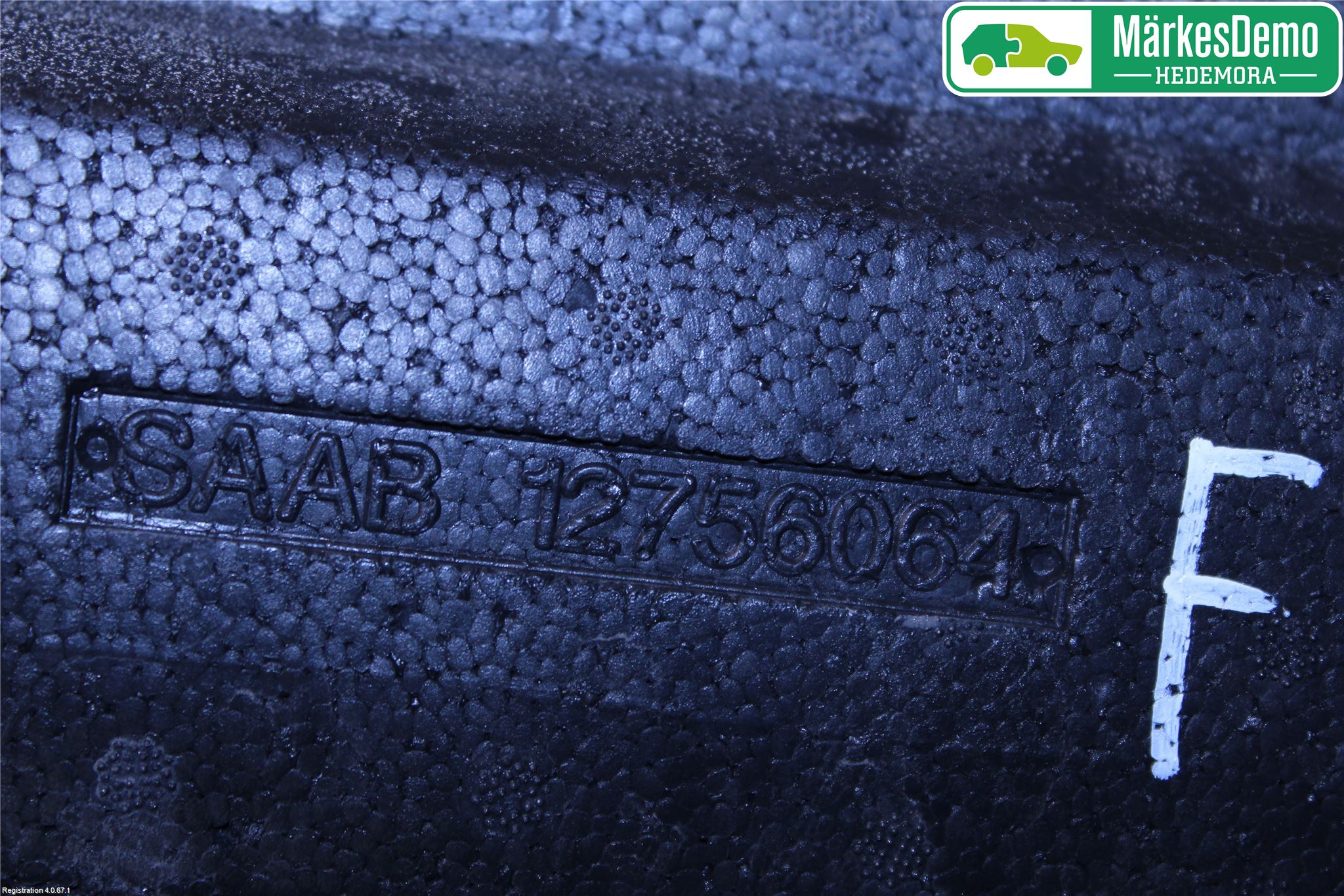 Saab 9-5     06-10 Støtfanger Foran Deformelemen
