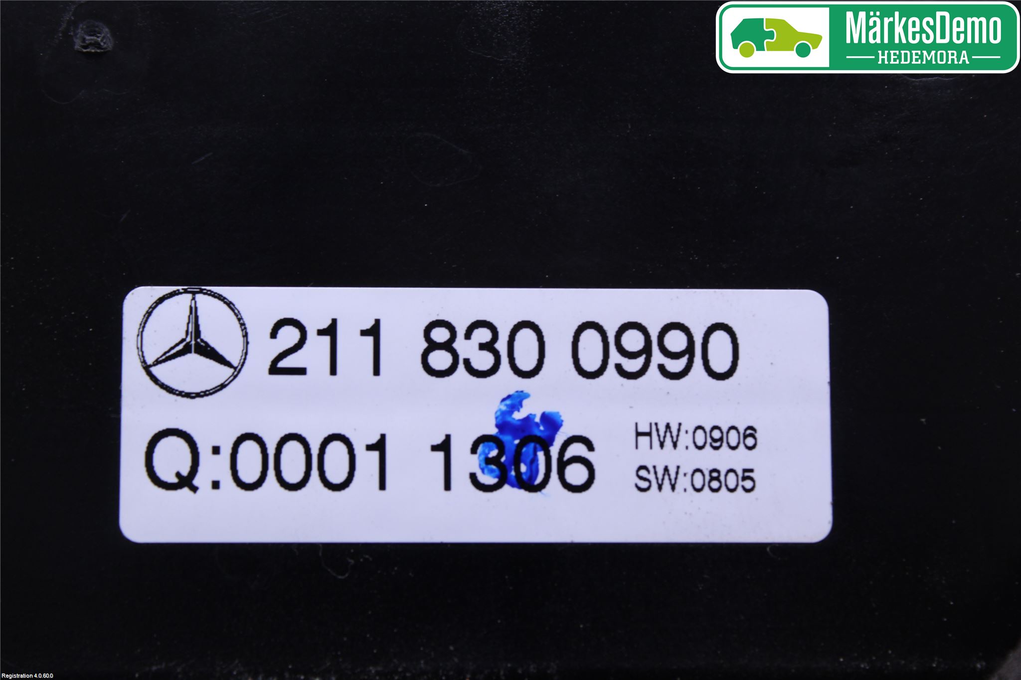 Mercedes-Benz MB E-KLASS (W211) 02-09 Varme Ac Betjening-Display