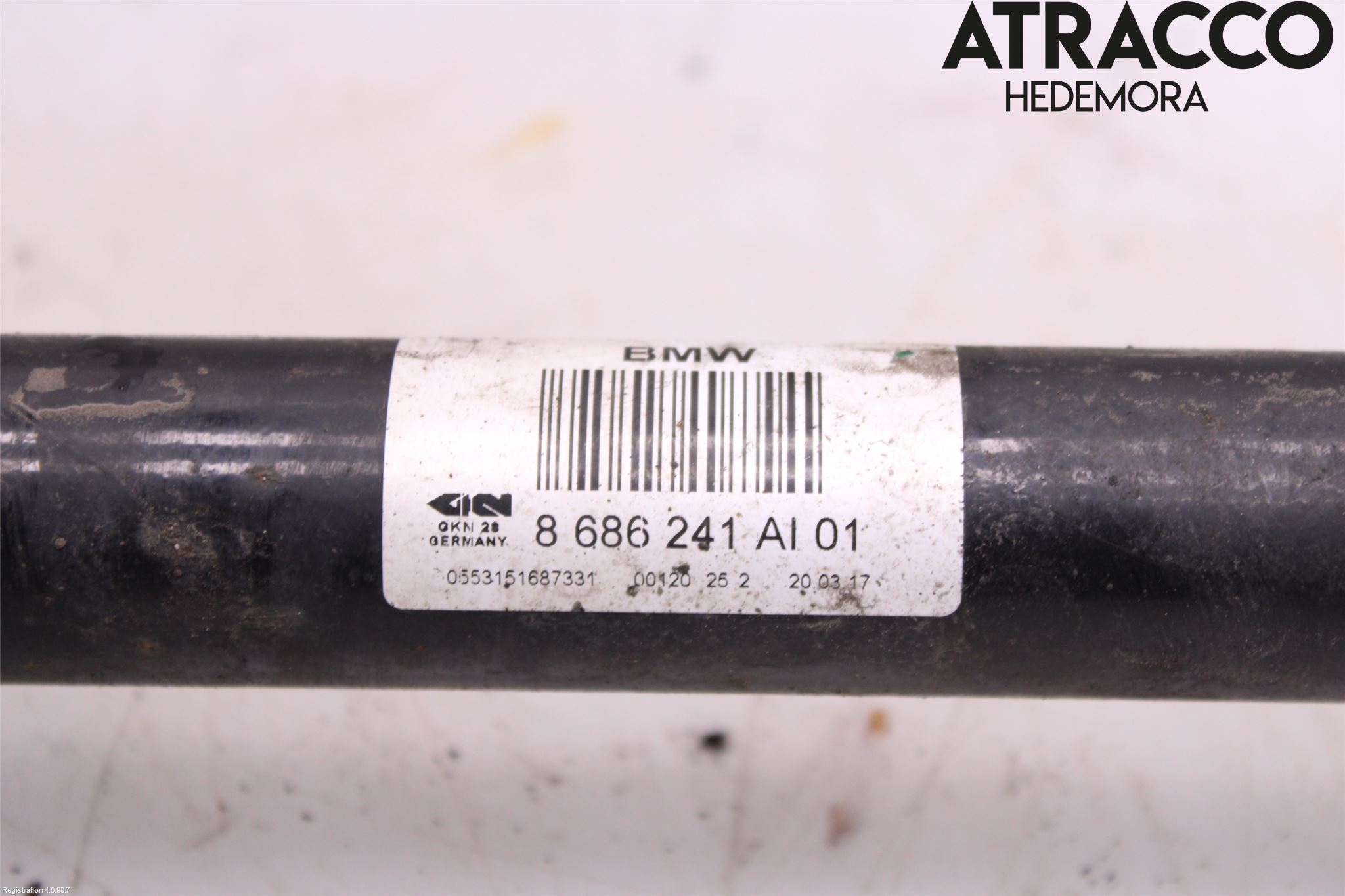 BMW 5 G30/G31/F90 17-23 Drivaksel Bak Kompl Venstre