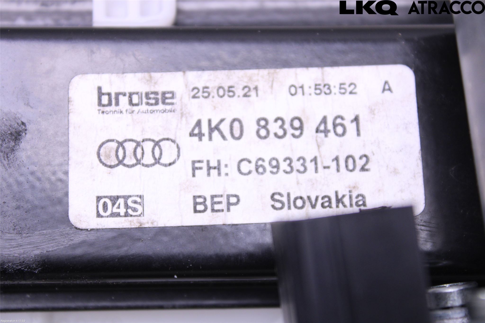 Audi A6/S6 E-TRON 24- Vindusheis El Komp