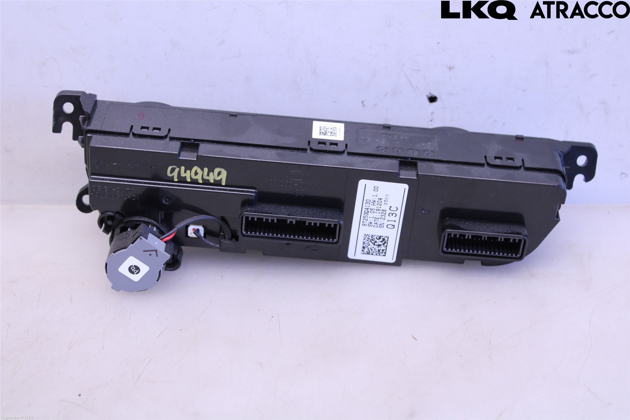 Kia NIRO (DE) 17-22 Varme Ac Betjening-Display