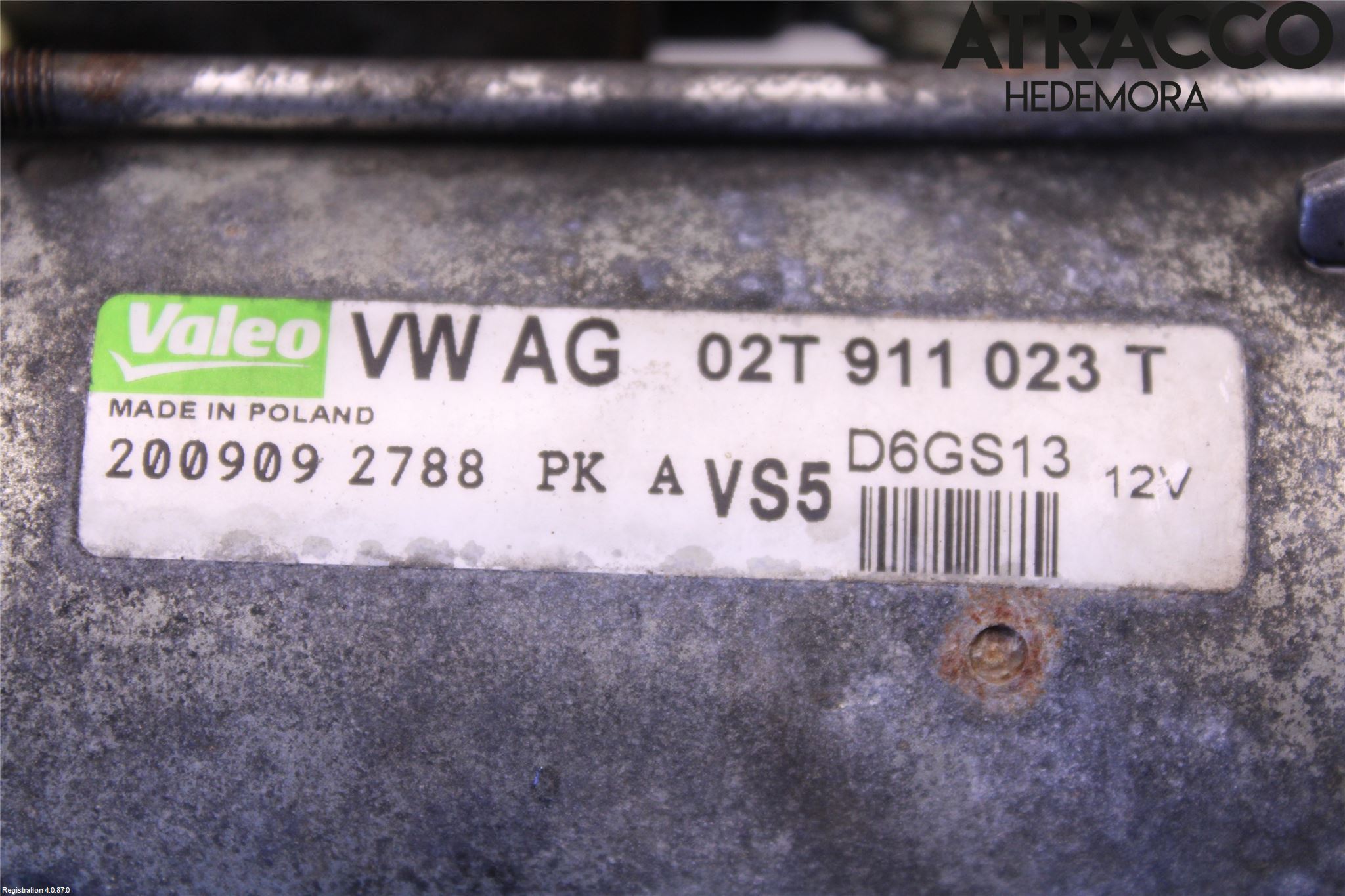 Skoda OCTAVIA (1Z) 05-13 Startmotor