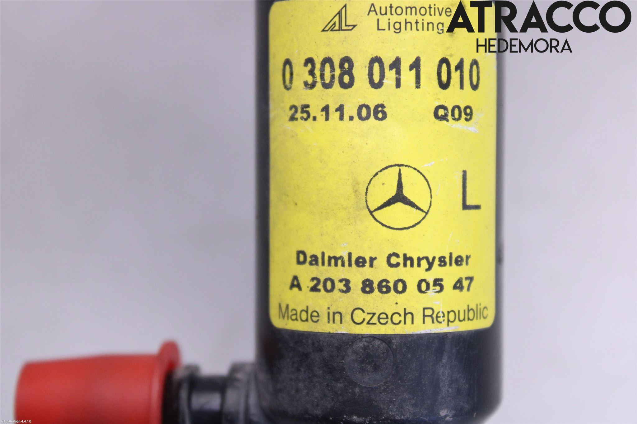 Mercedes-Benz MB C (203) 00-07 Spylerdyse Frontlykter