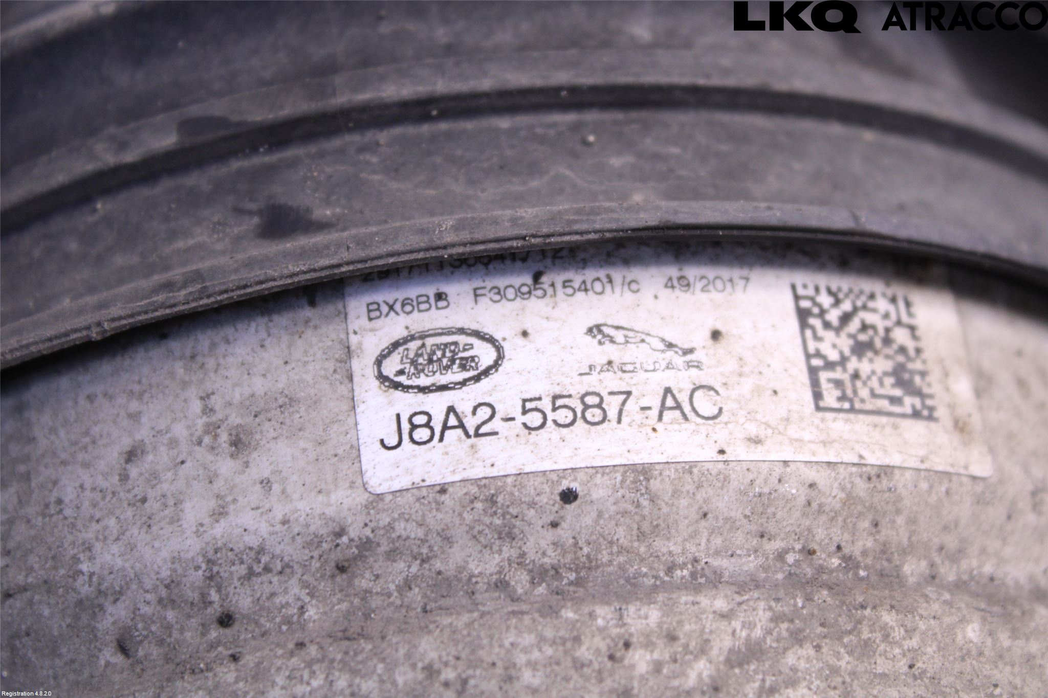 Landrover RANGE ROVER VELAR (L560) 17- Nivåreg Belg - Luftpute