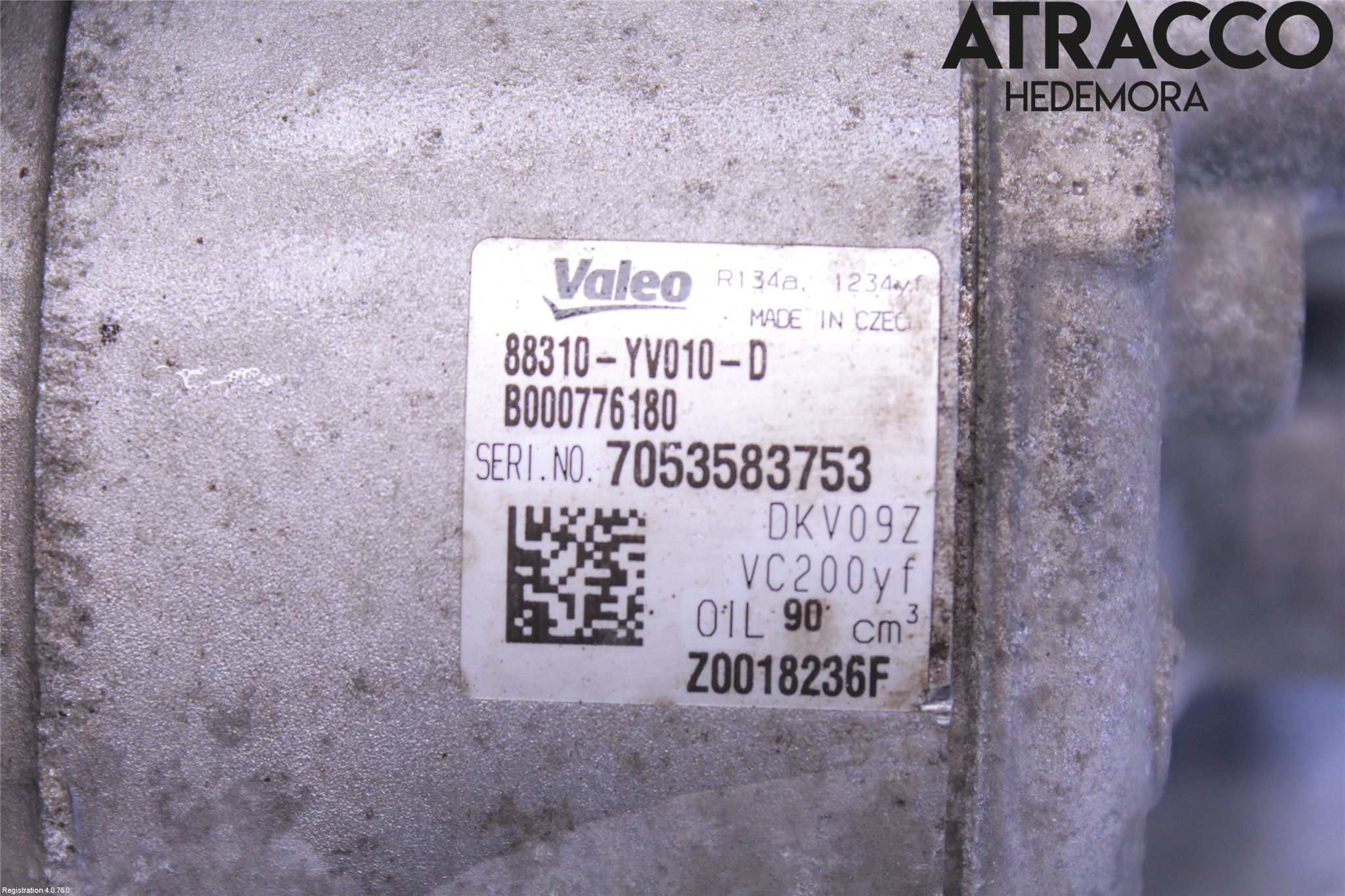 Toyota AYGO 15-21 Varme Ac Kompressor