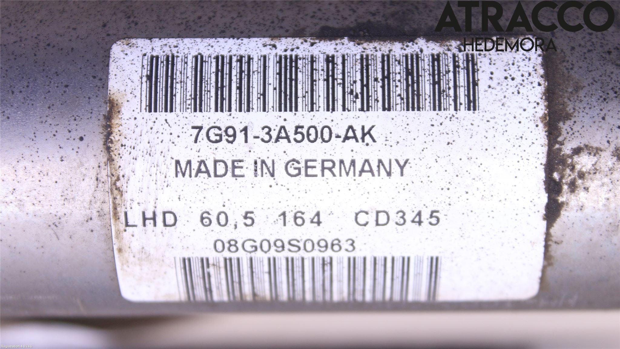 Ford MONDEO 07-15 Servo Snekke - Tannstang