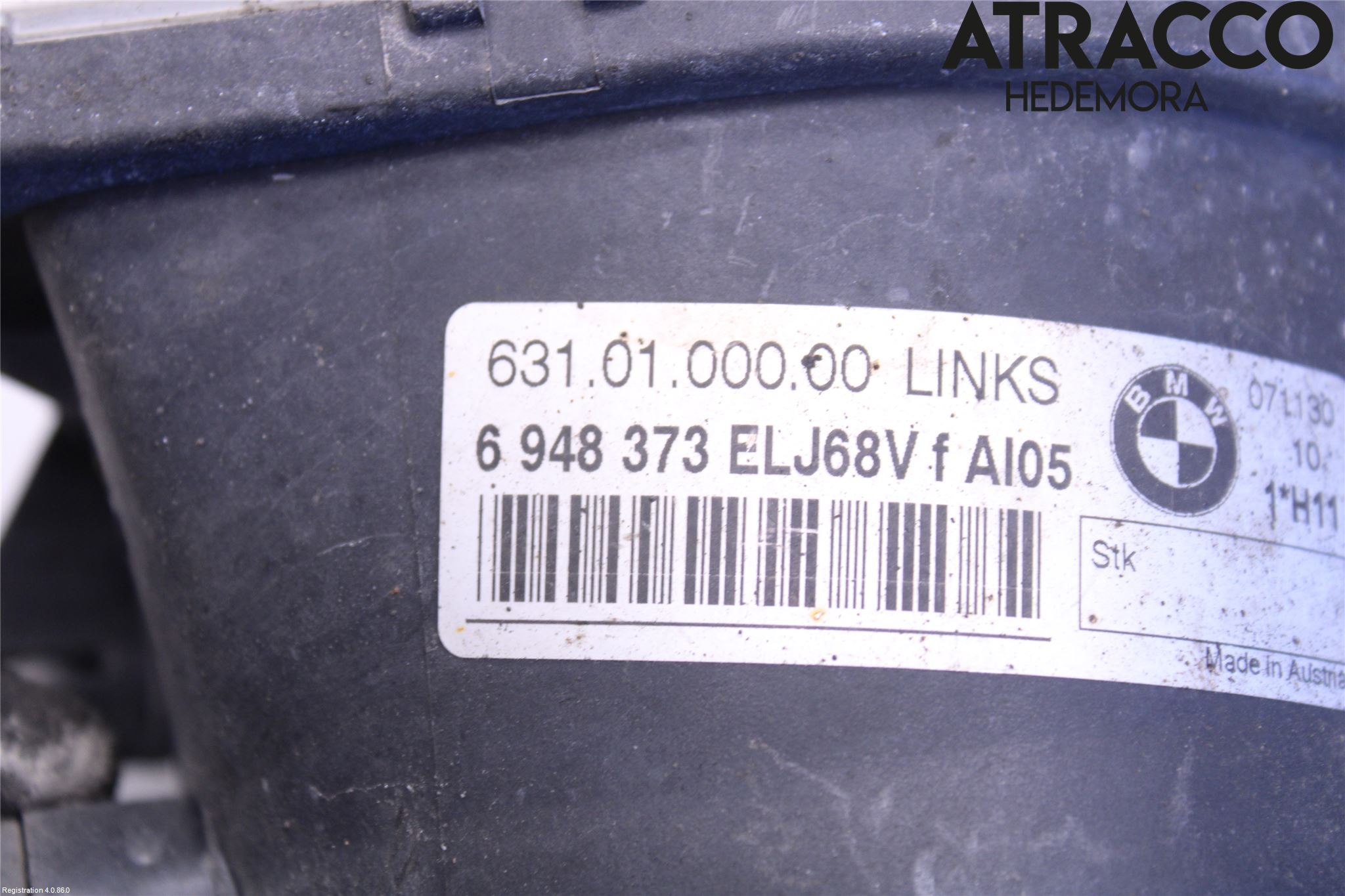 BMW 3 E90/91 SED/TOU 05-12 Frontlykt-Kurve-Tåkelys